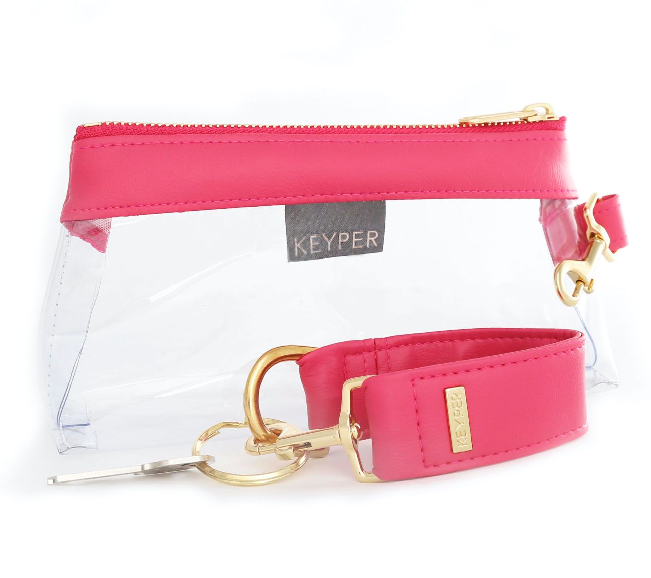KEYPER Two-Piece Keyper & IT Bag Luxe Clear Set