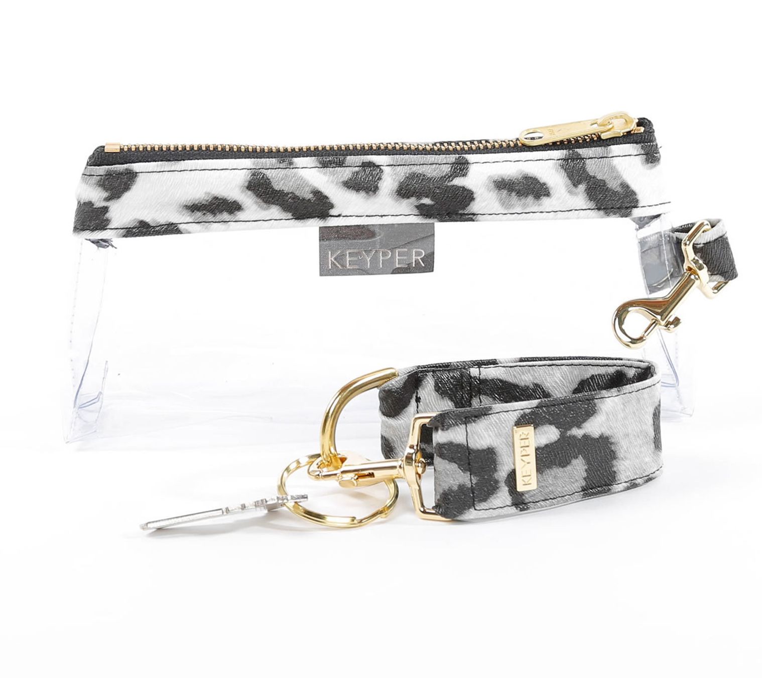 KEYPER Two-Piece Keyper & IT Bag Luxe Clear Set
