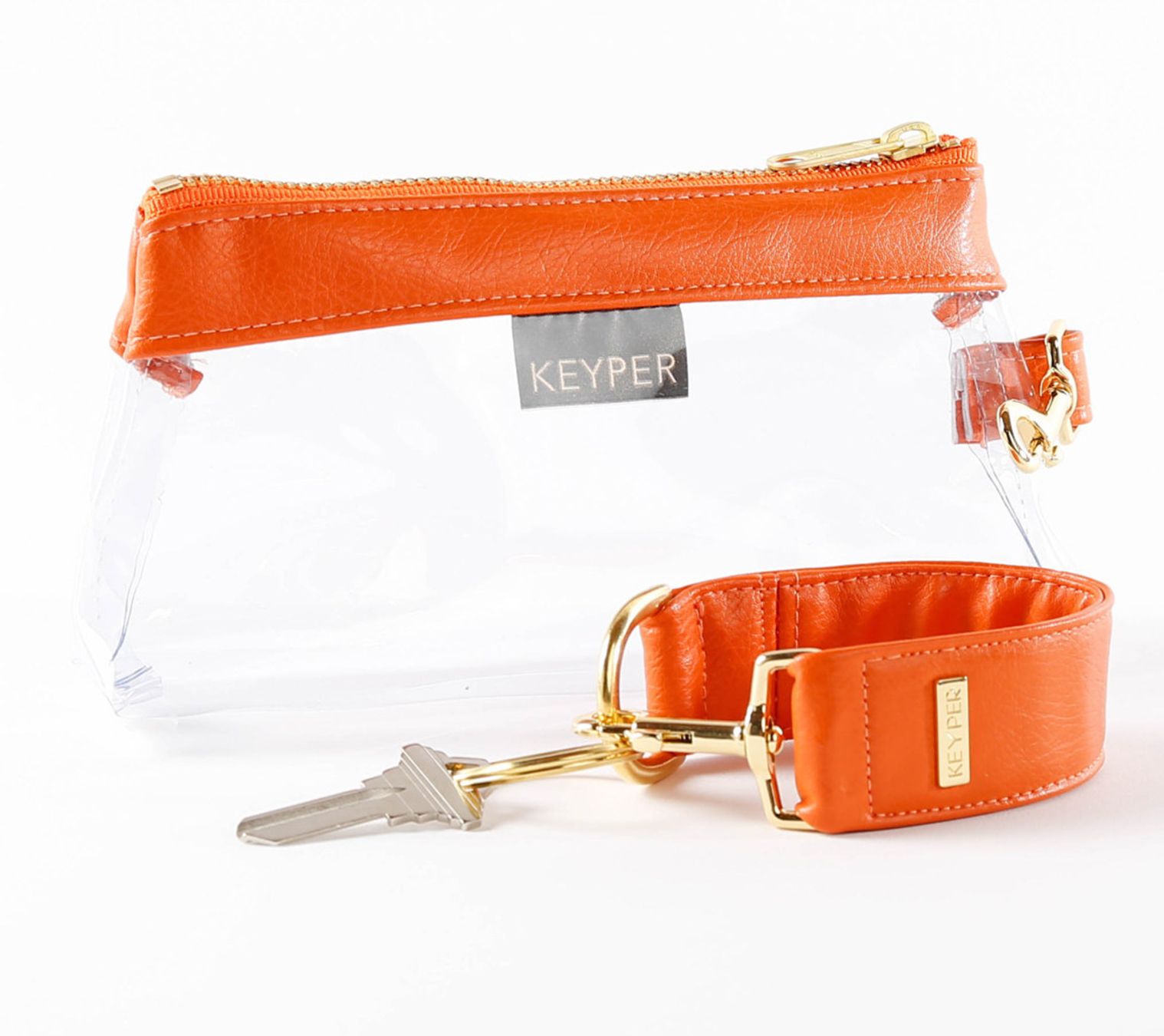 KEYPER Two-Piece Keyper & IT Bag Luxe Clear Set