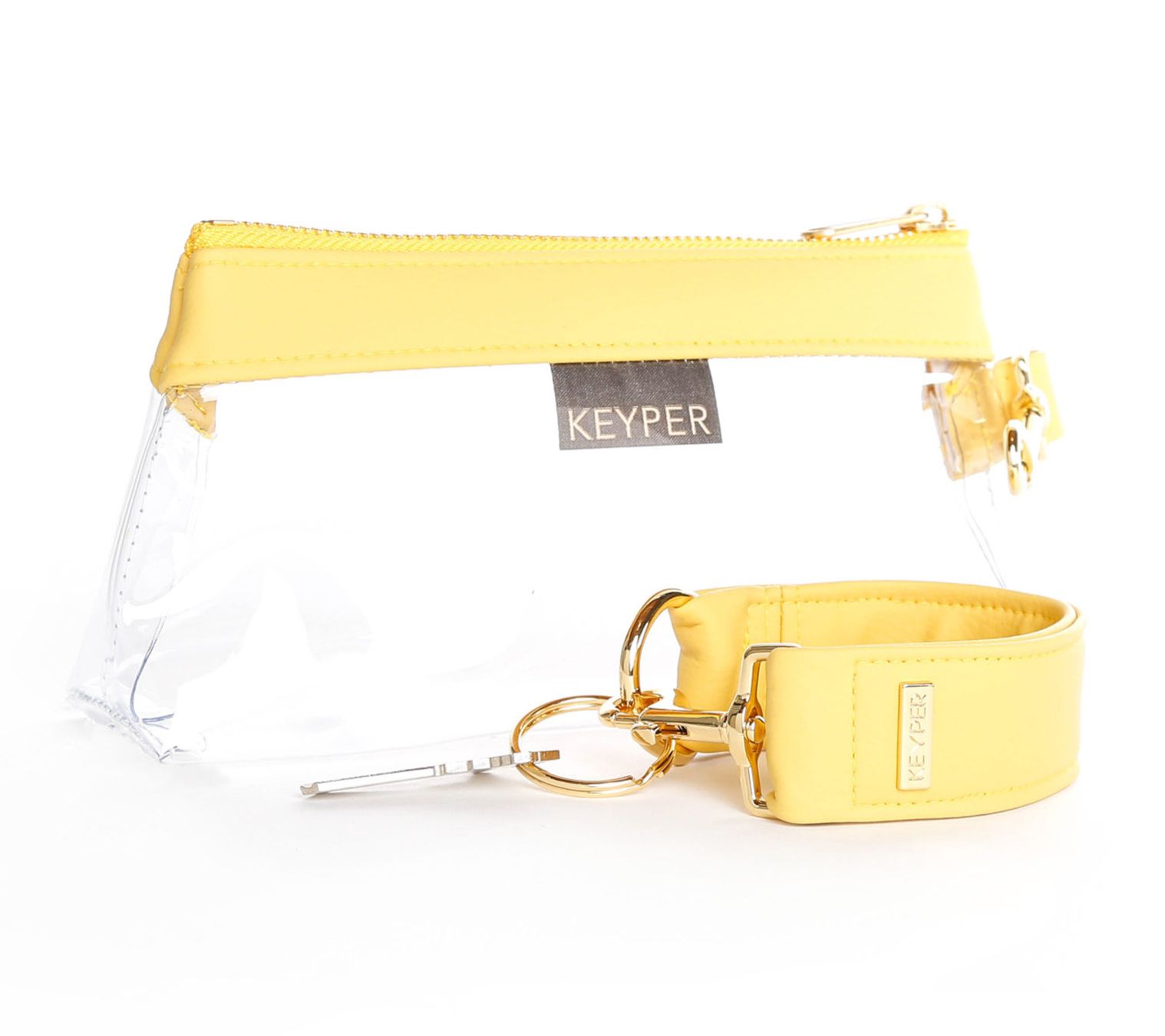 KEYPER Two-Piece Keyper & IT Bag Luxe Clear Set