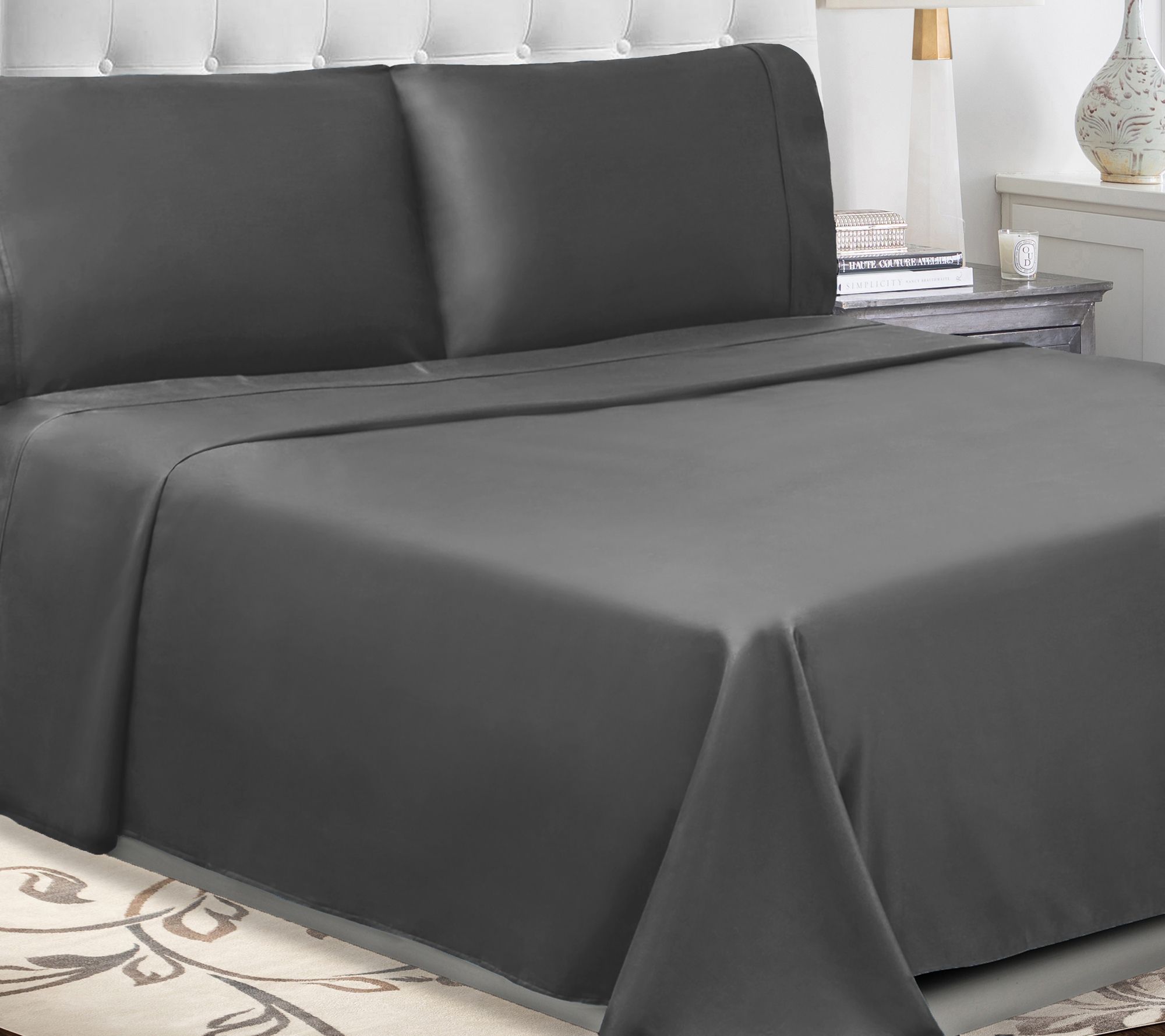 Superior Solid Cotton Percale Deep Pocket SheetSet Twin XL