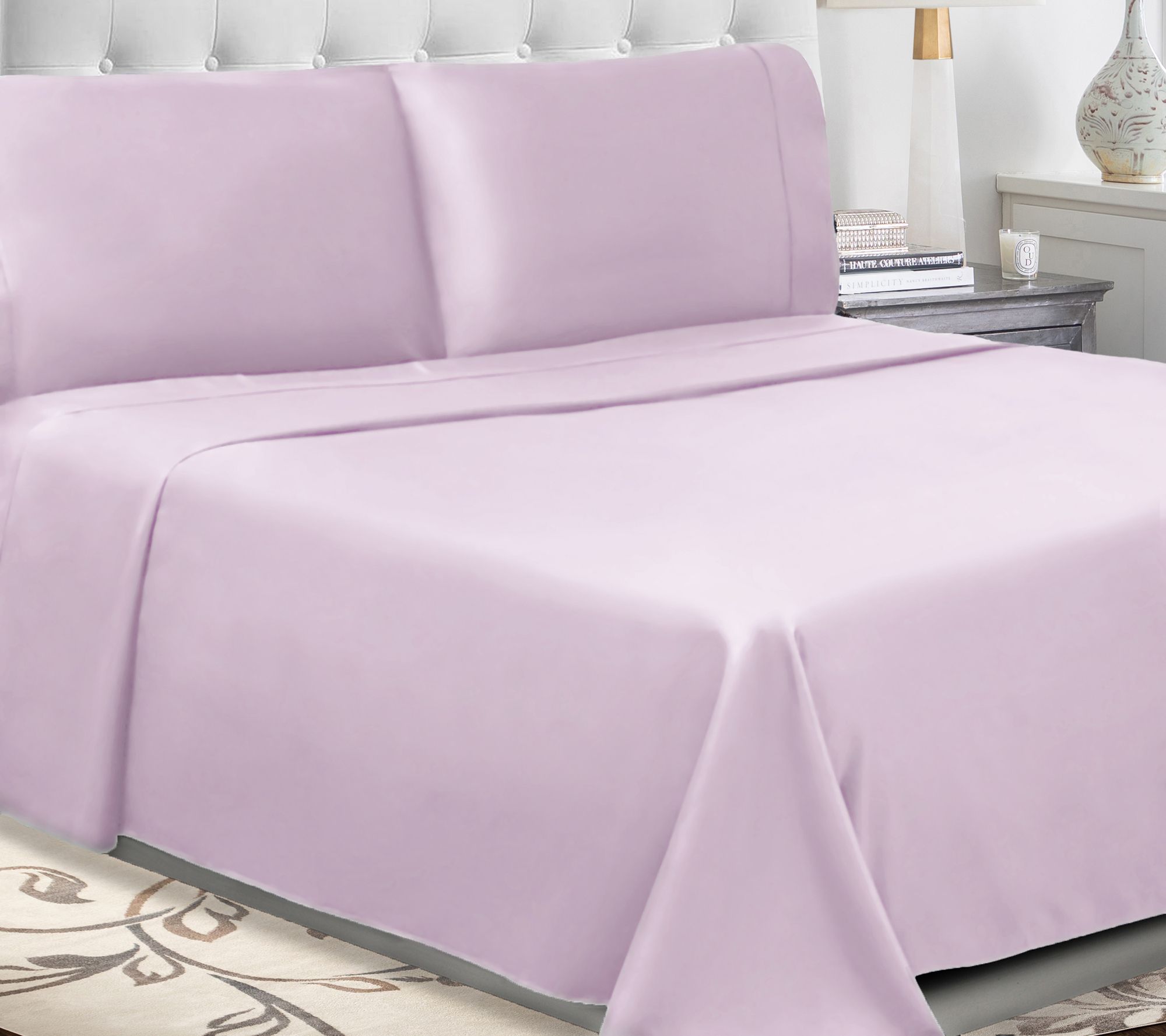 Superior Solid Cotton Percale Deep Pocket SheetSet Twin XL