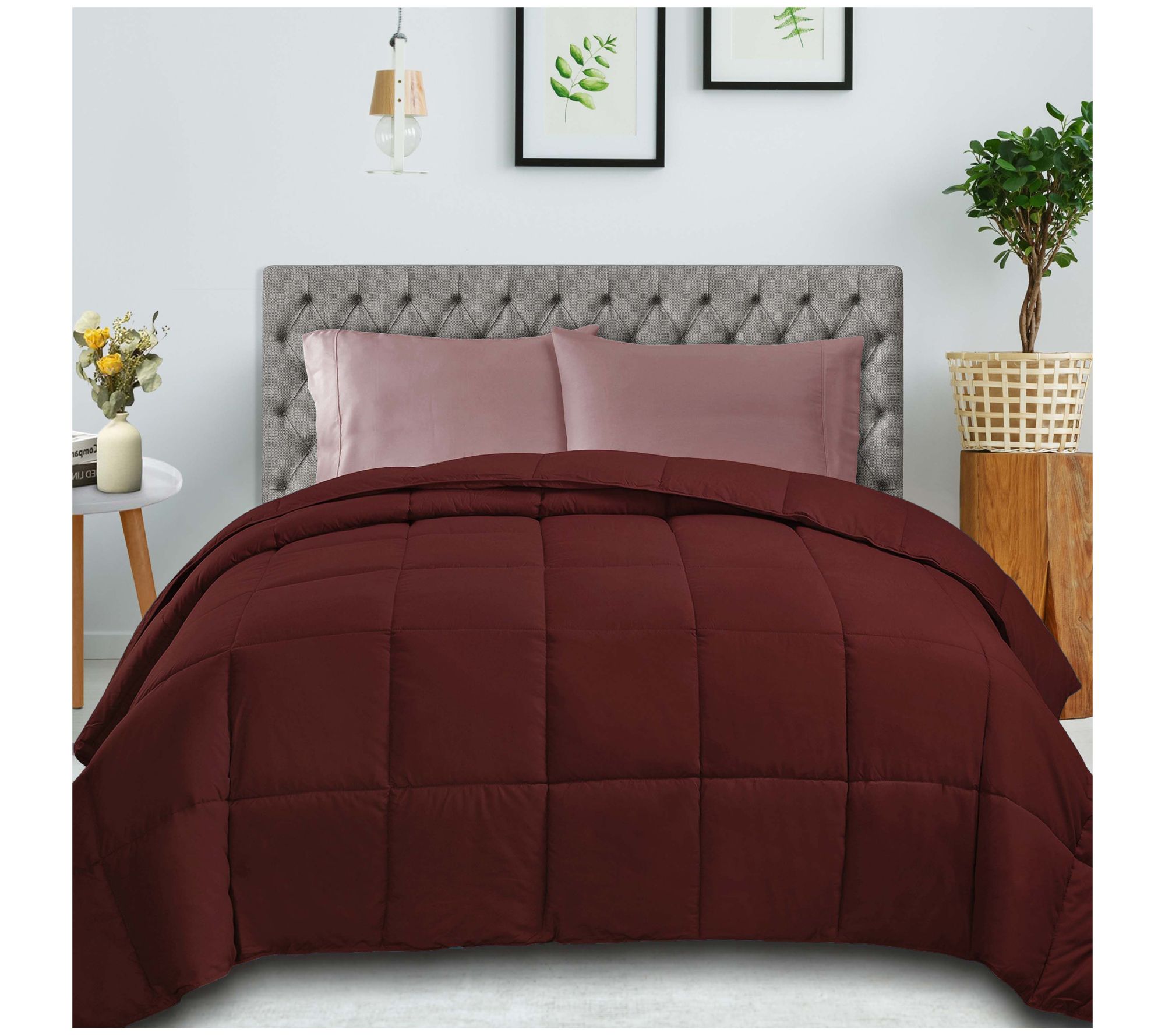 Superior Classic Reversible Comforter, Cal. King