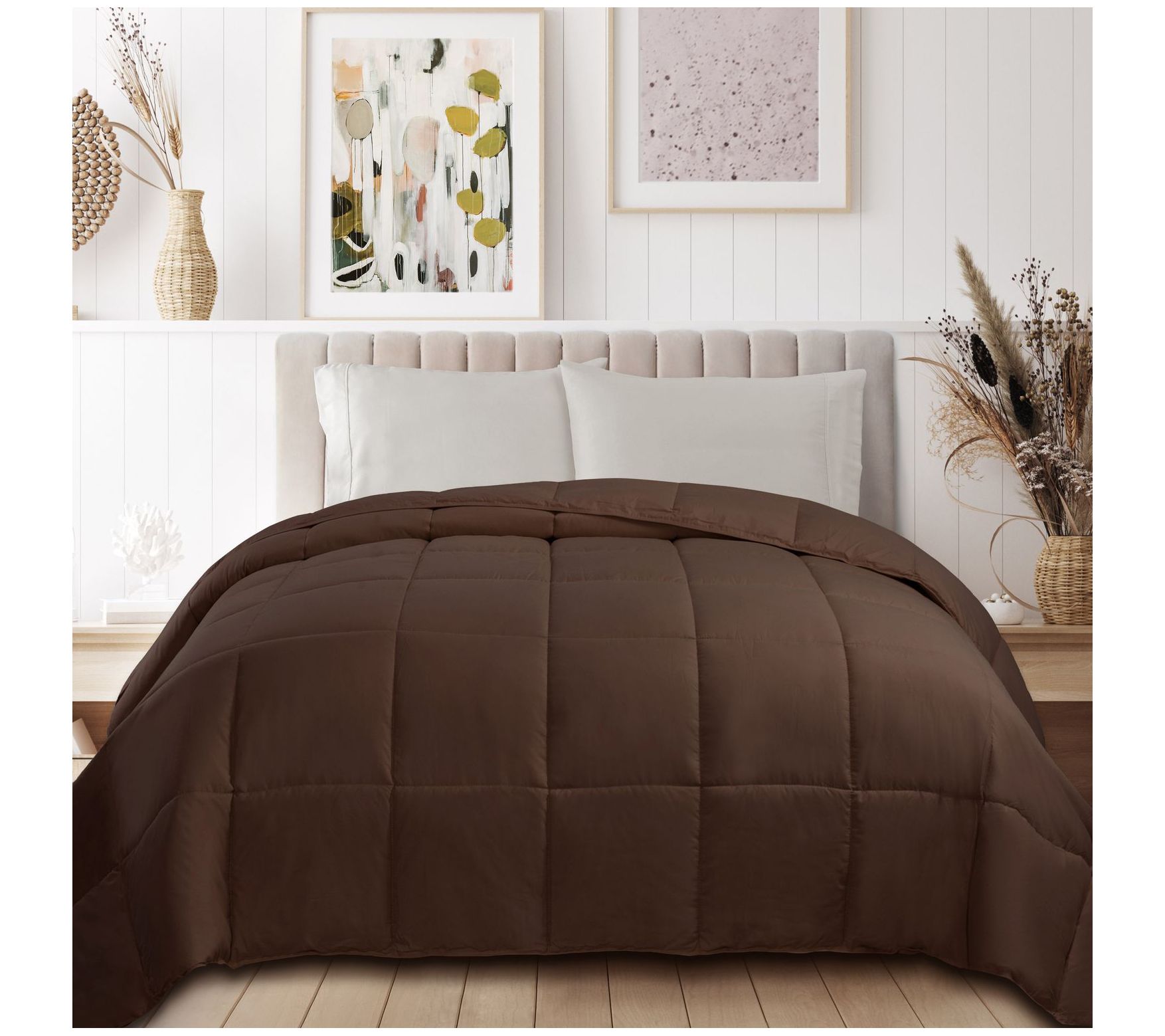 Superior Classic Reversible Comforter, Cal. Kin g
