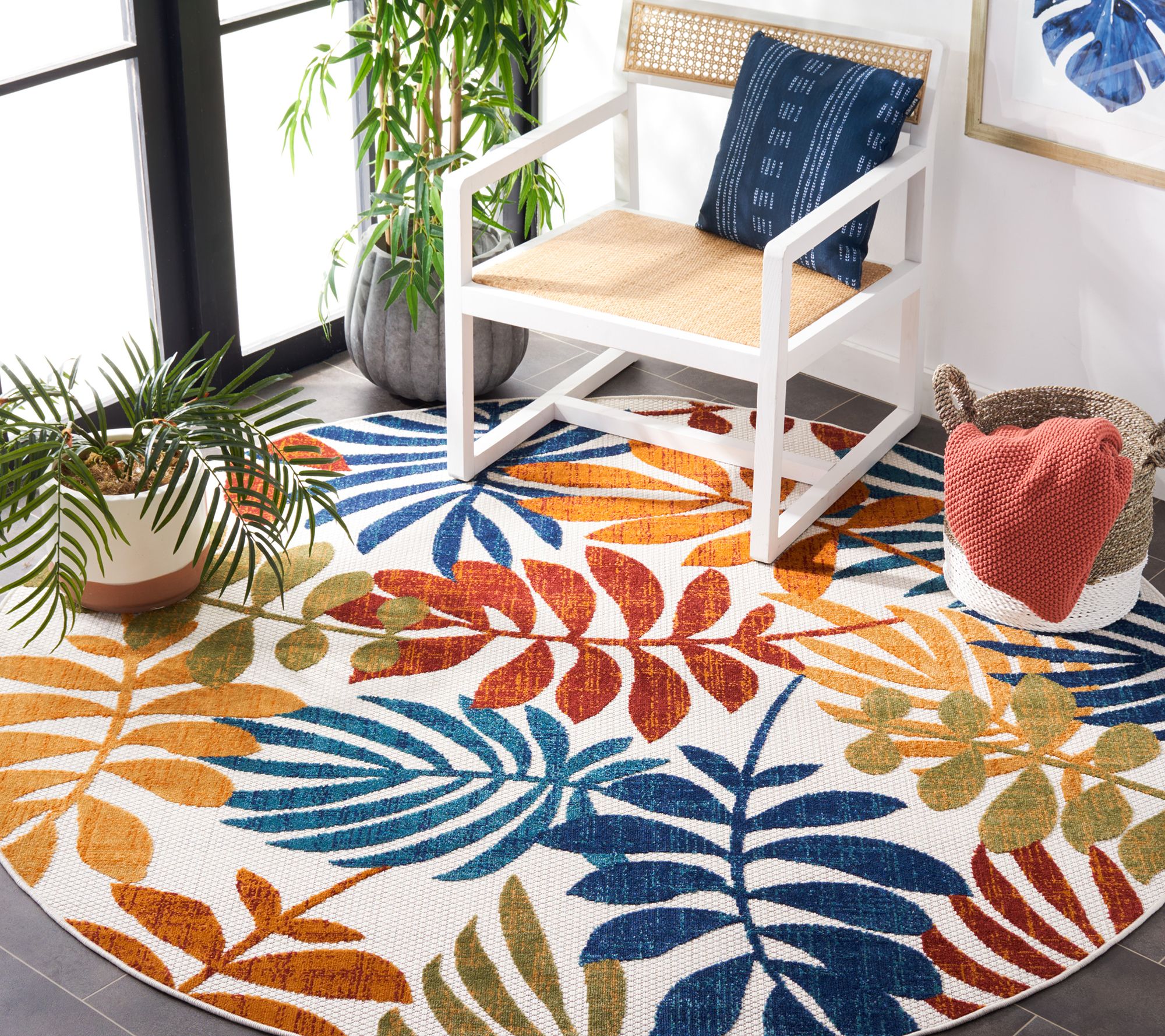 Safavieh Cabana 814Series 6'-7" X 6'-7" Round