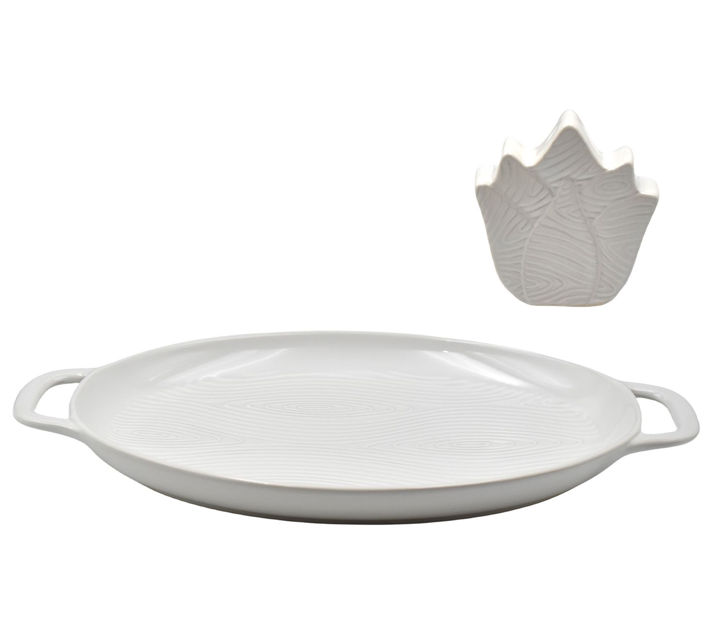 Temp-tations Woodland Special Edition Oval Deep Dish Giving Plate