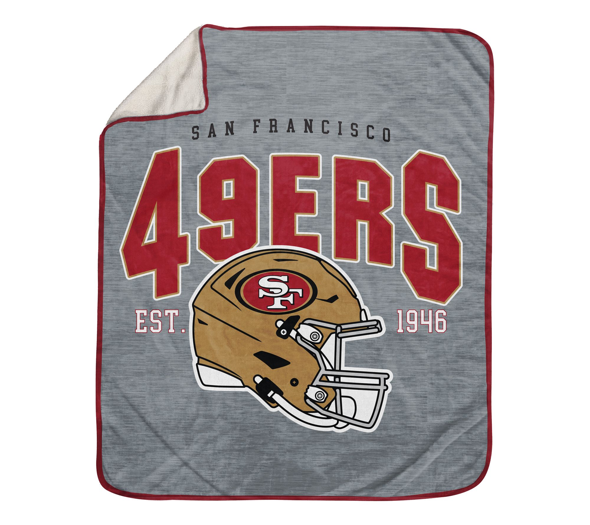 Pegasus Sports NFL Vintage Arch Sweatshirt Blanket