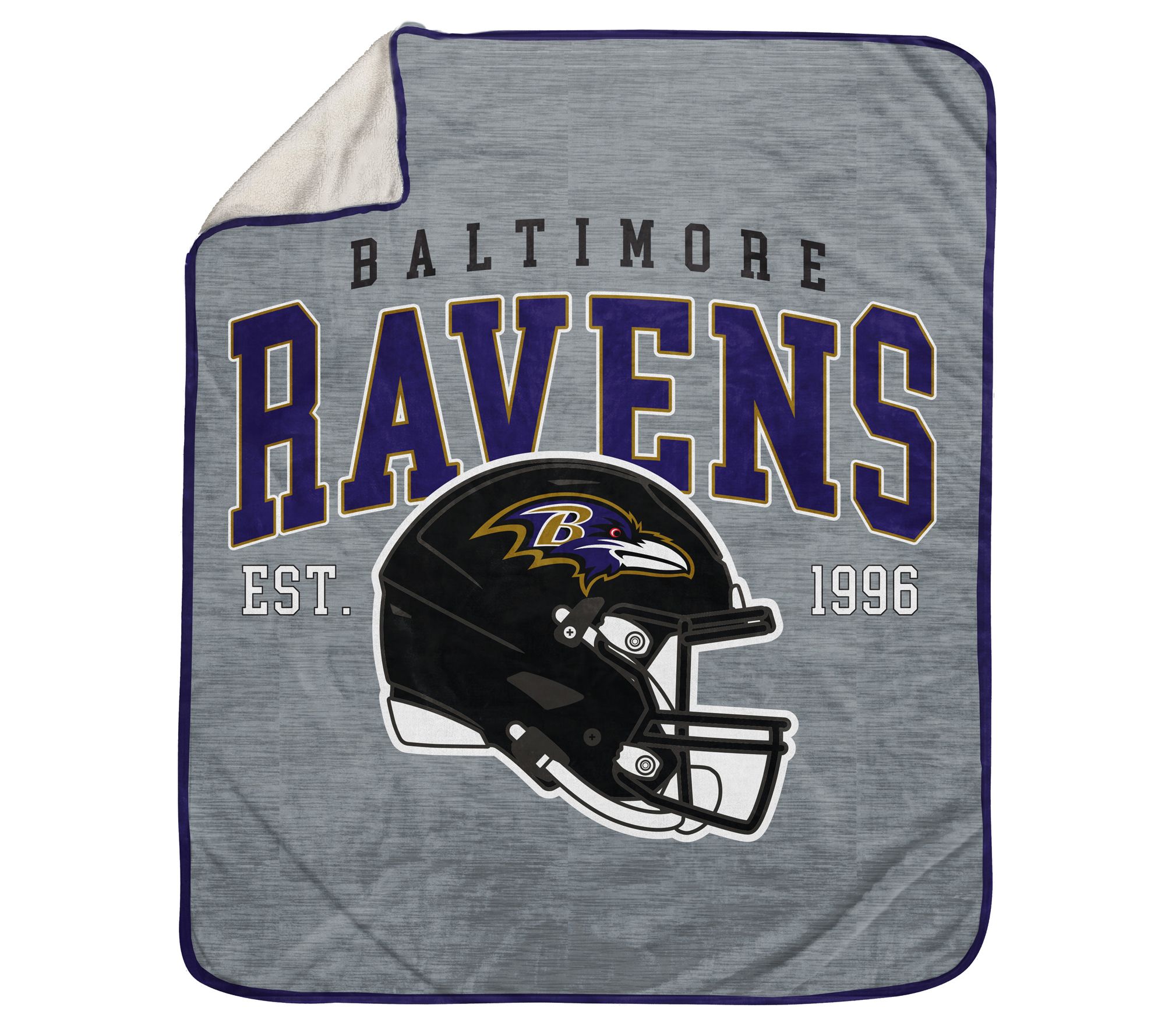 Pegasus Sports NFL Vintage Arch Sweatshirt Blanket