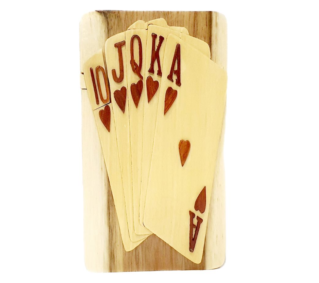 Carver Dan's Deck of Cards Puzzle Box