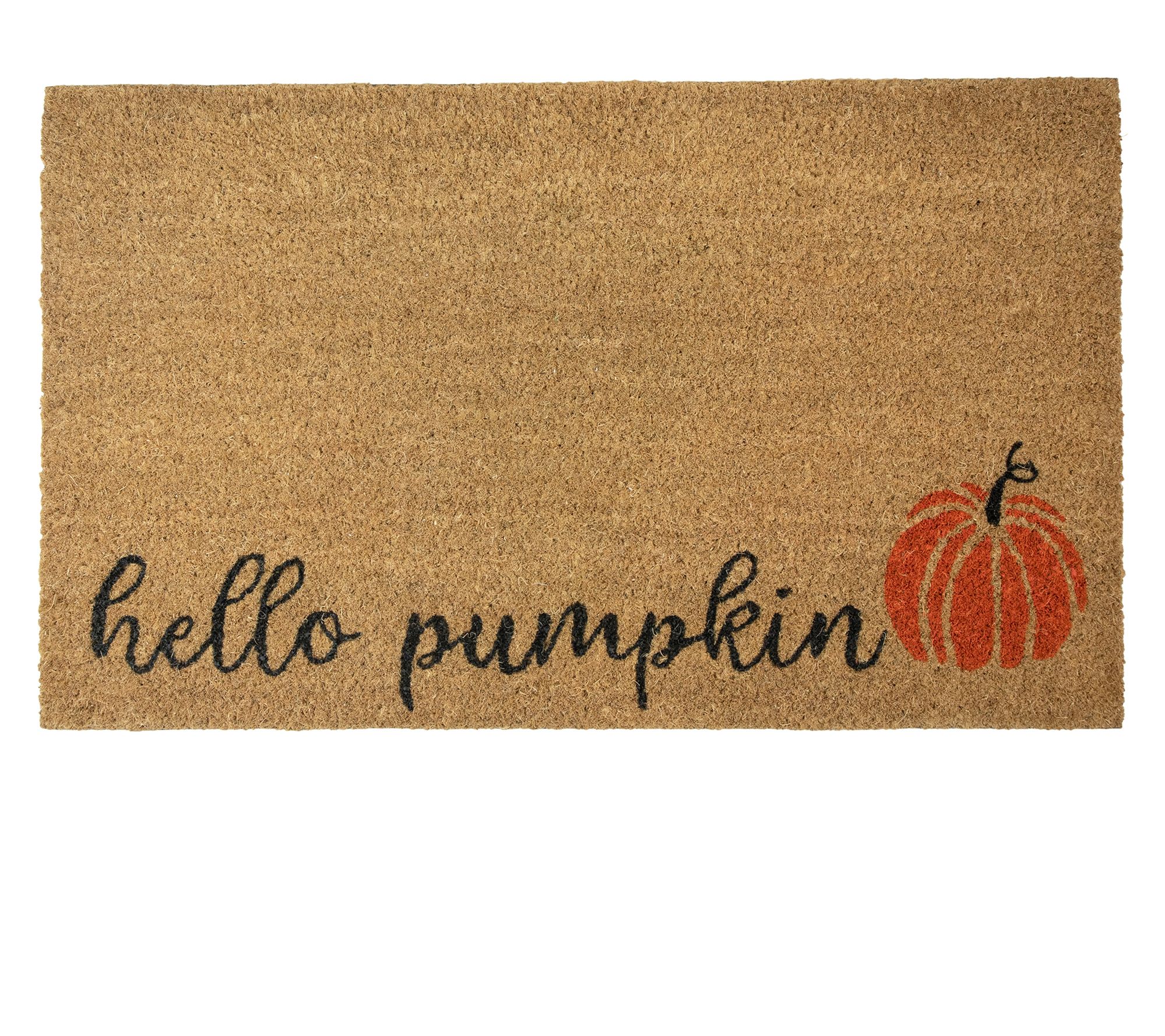 Northlight Coir "Hello Pumpkin" Harvest Doormat 18"x 30"