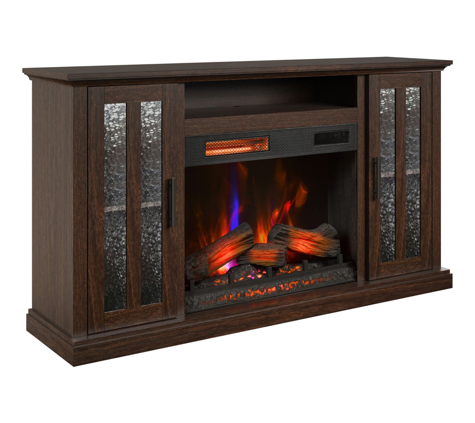 Duraflame Electric Fireplace Infrared Heater &TV Stand