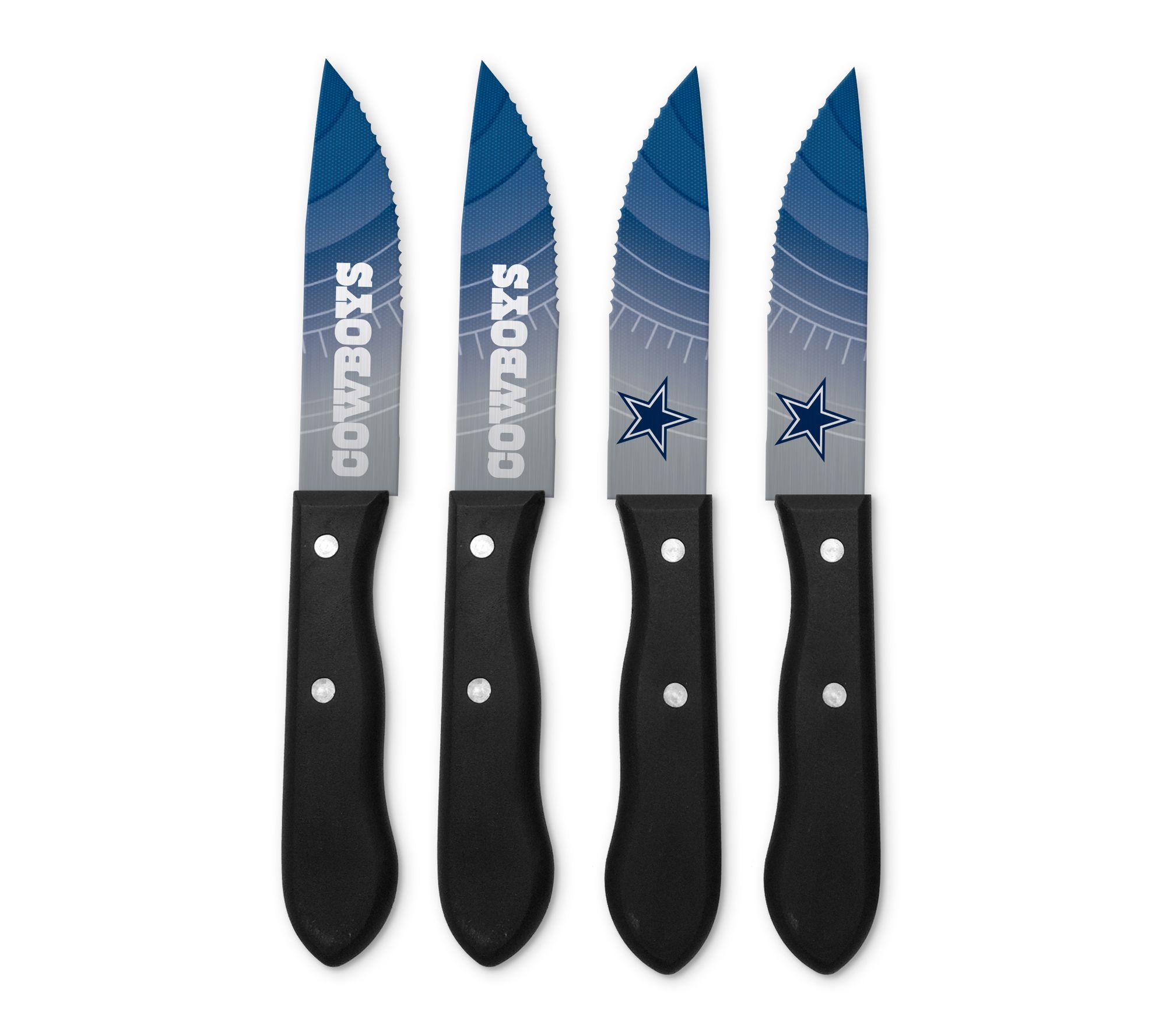 Inglasco NFL 4-Piece Steak Knife Set