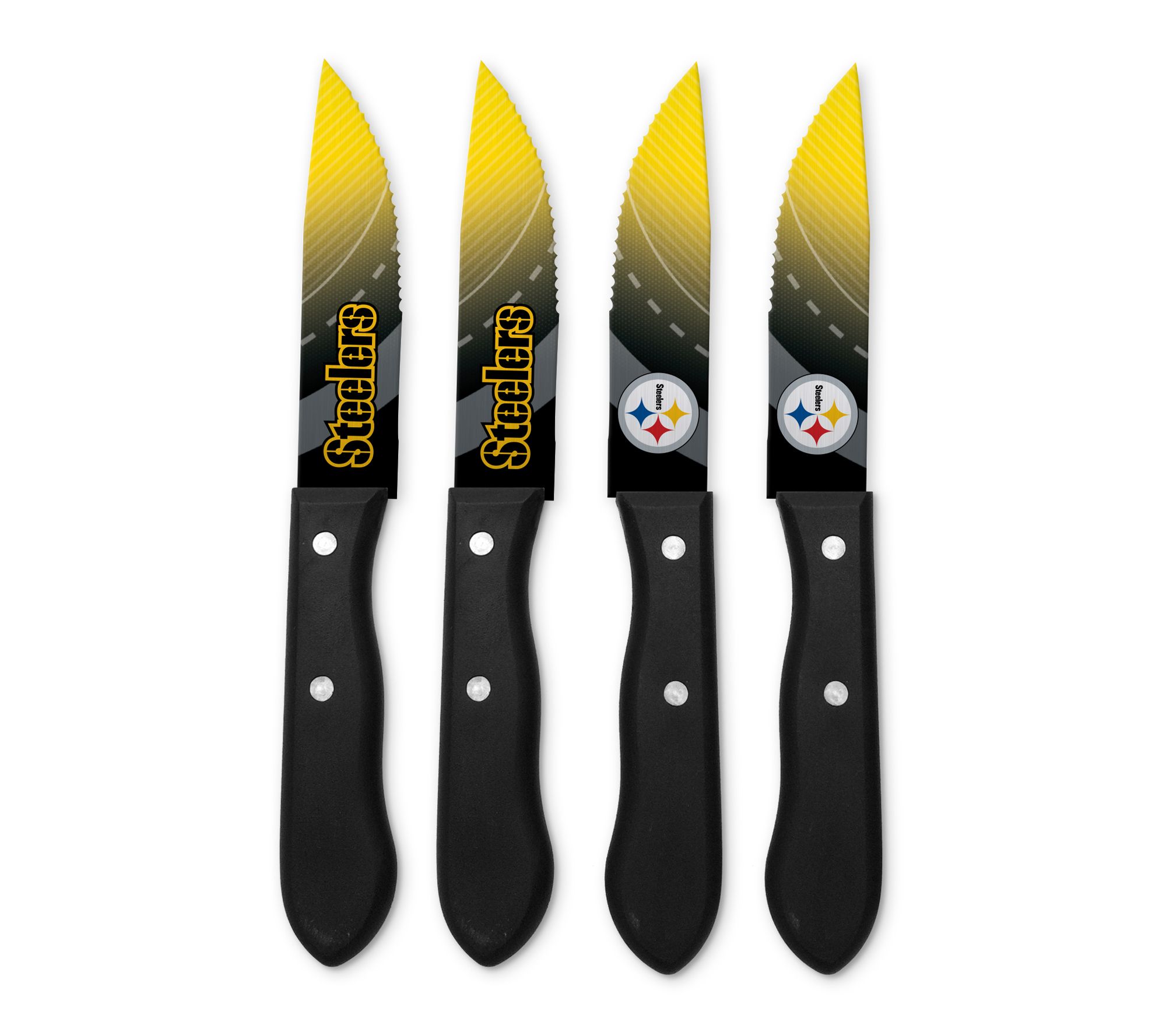 Inglasco NFL 4-Piece Steak Knife Set