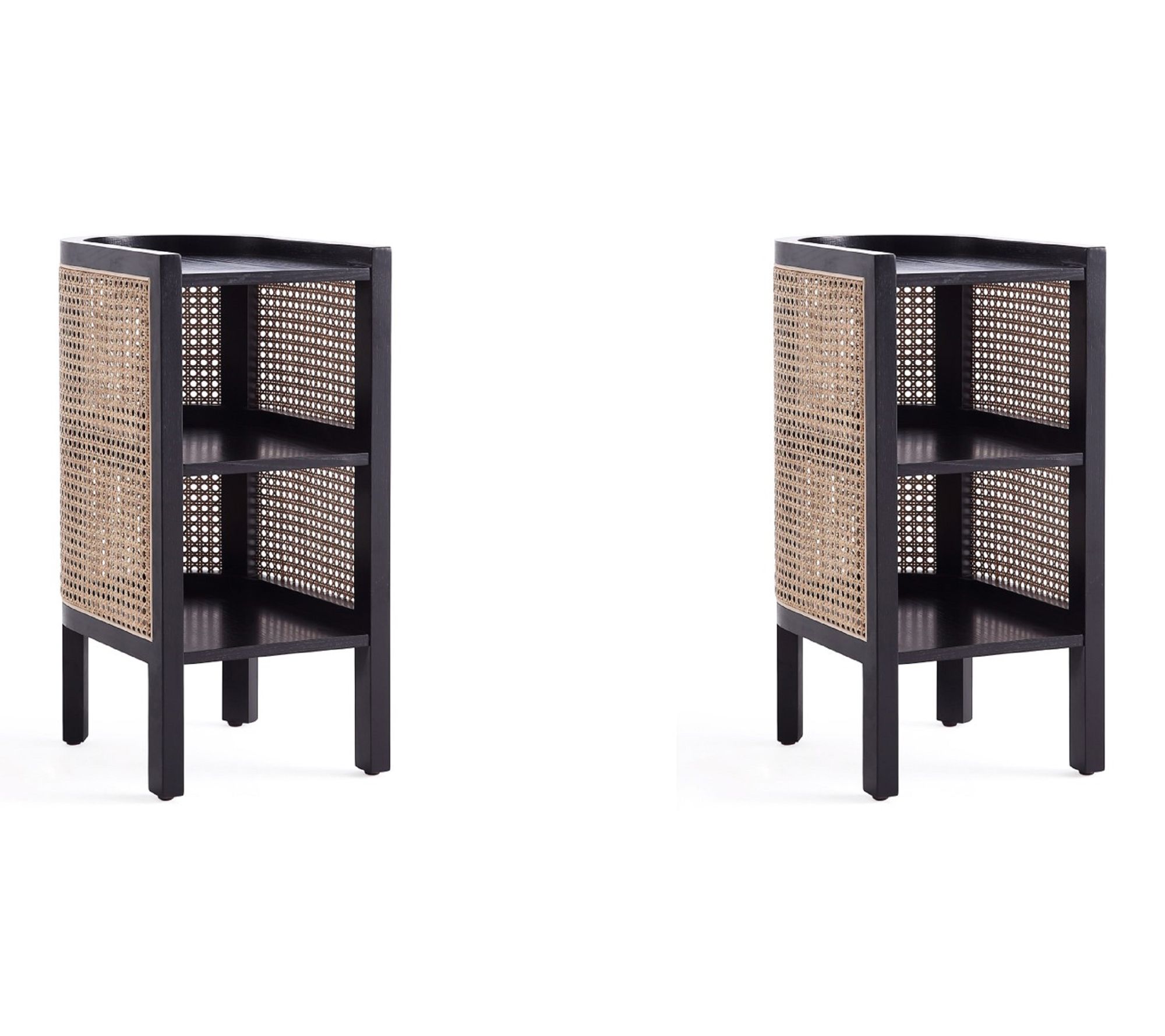 Manhattan Comfort Versailles End Table - Set of2