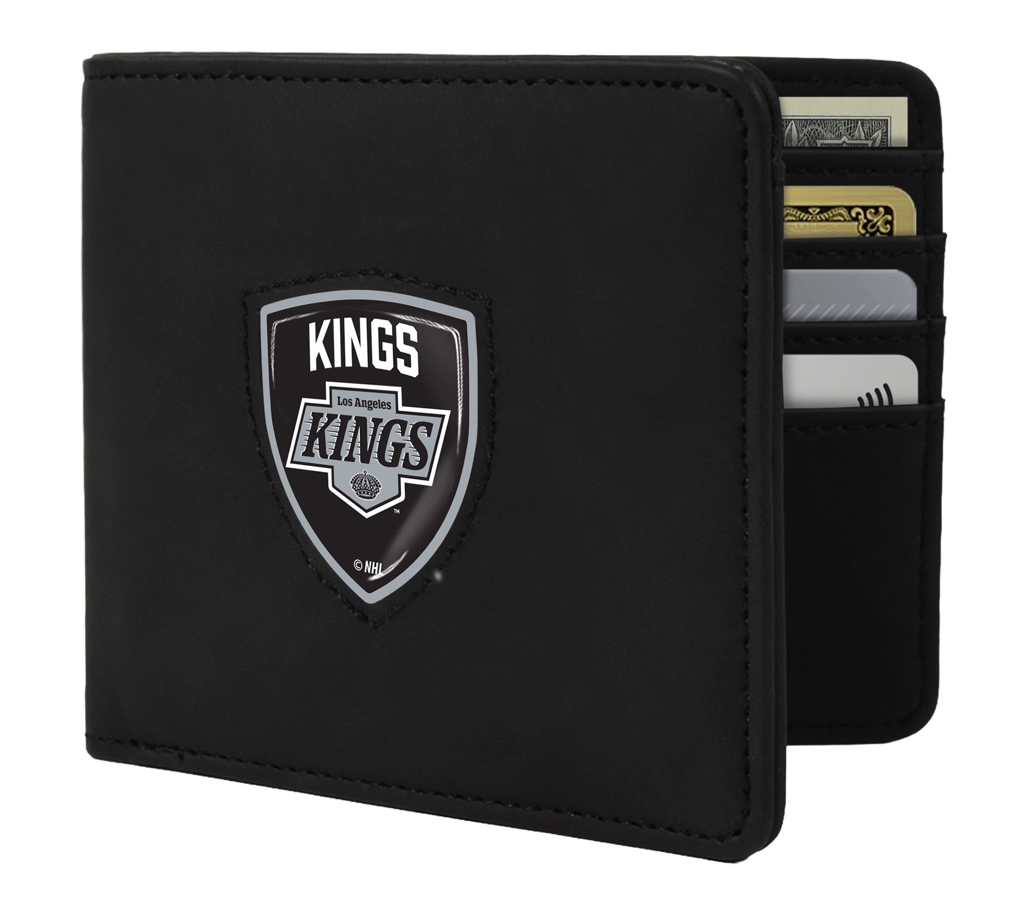 Littlearth NHL Black Shield Wallet