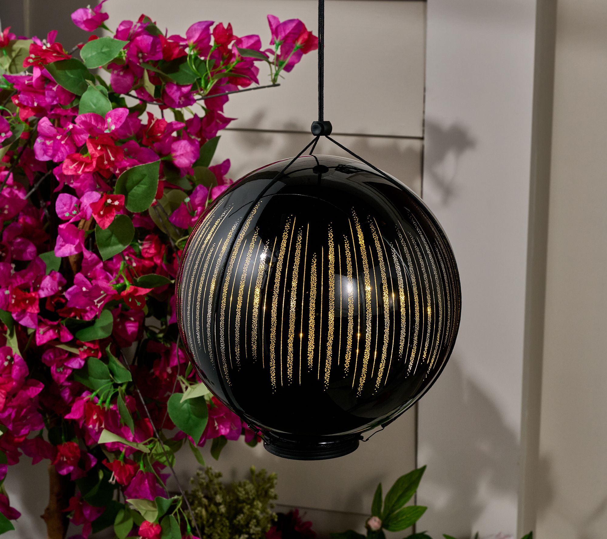 "As Is" 10" Starry Night Indoor/Outdoor Sphere by Valerie