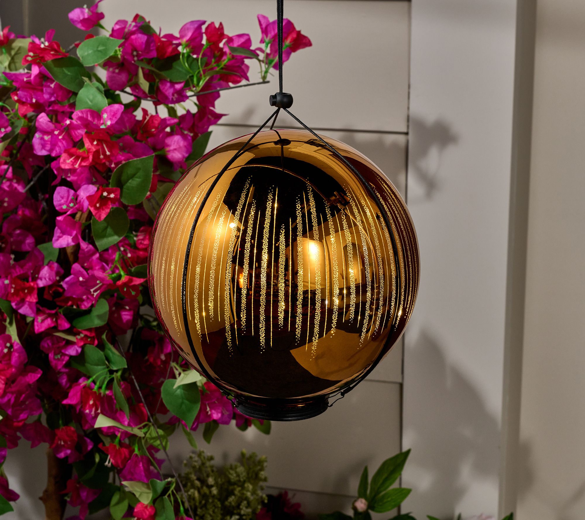 "As Is" 10" Starry Night Indoor/Outdoor Sphere by Valerie