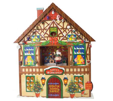mr-christmas-musical-advent-house-with-24-mini-ornaments-qvc-com