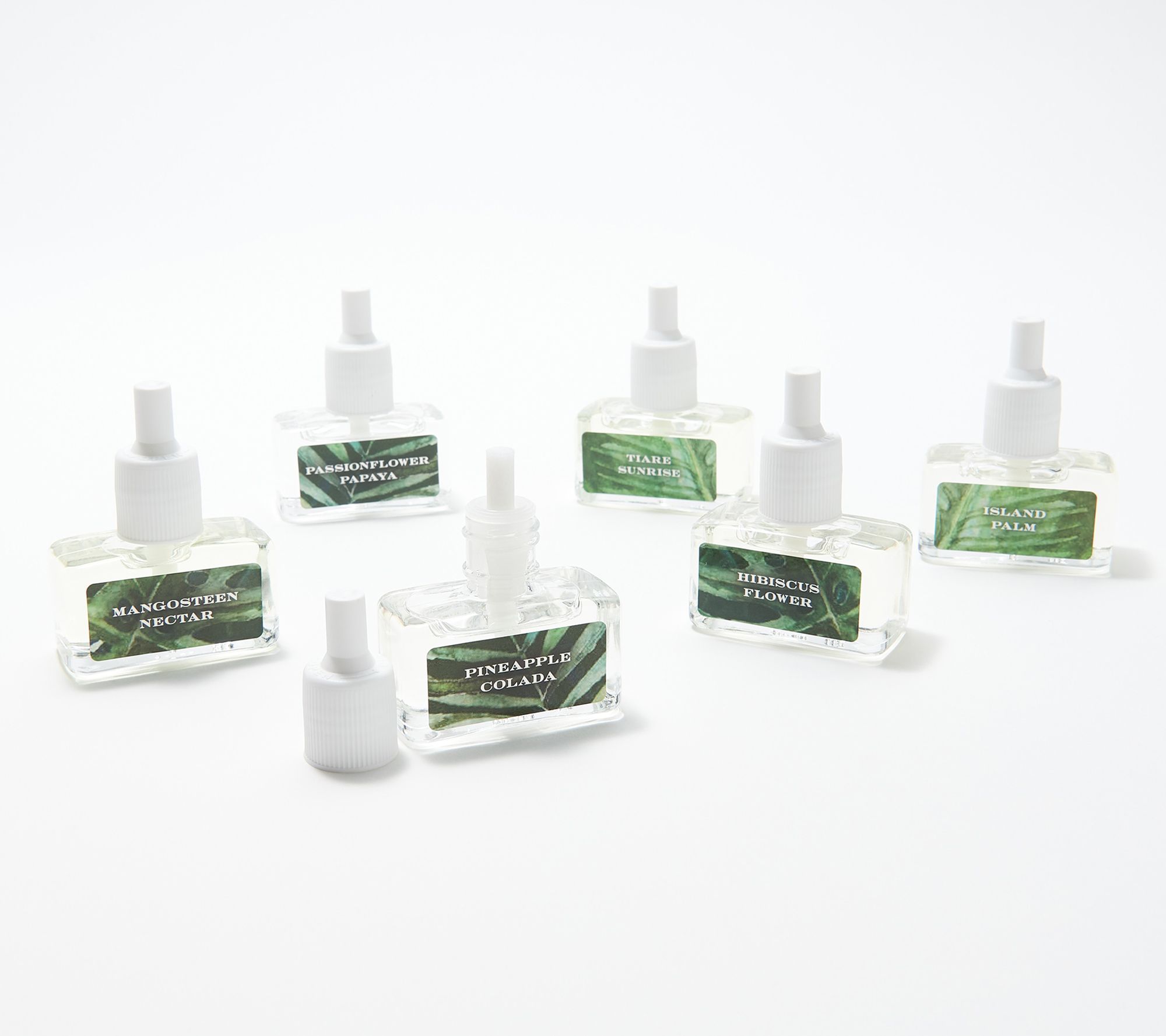 HomeWorx by Harry Slatkin Tropical Gift Set with 6 Oils and Plug In