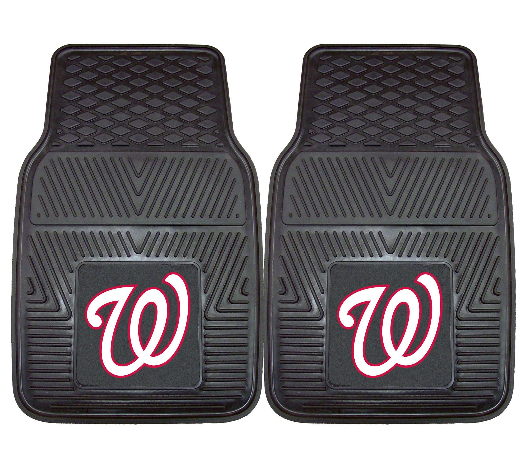 Washington Nationals Heavy Duty Car Mat - Set o f 2