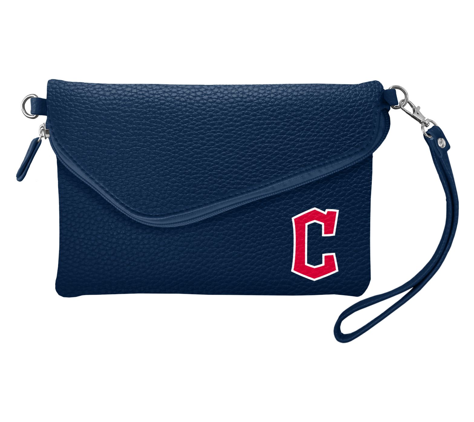 Little Earth MLB Pebble Fold Over Crossbody Pure