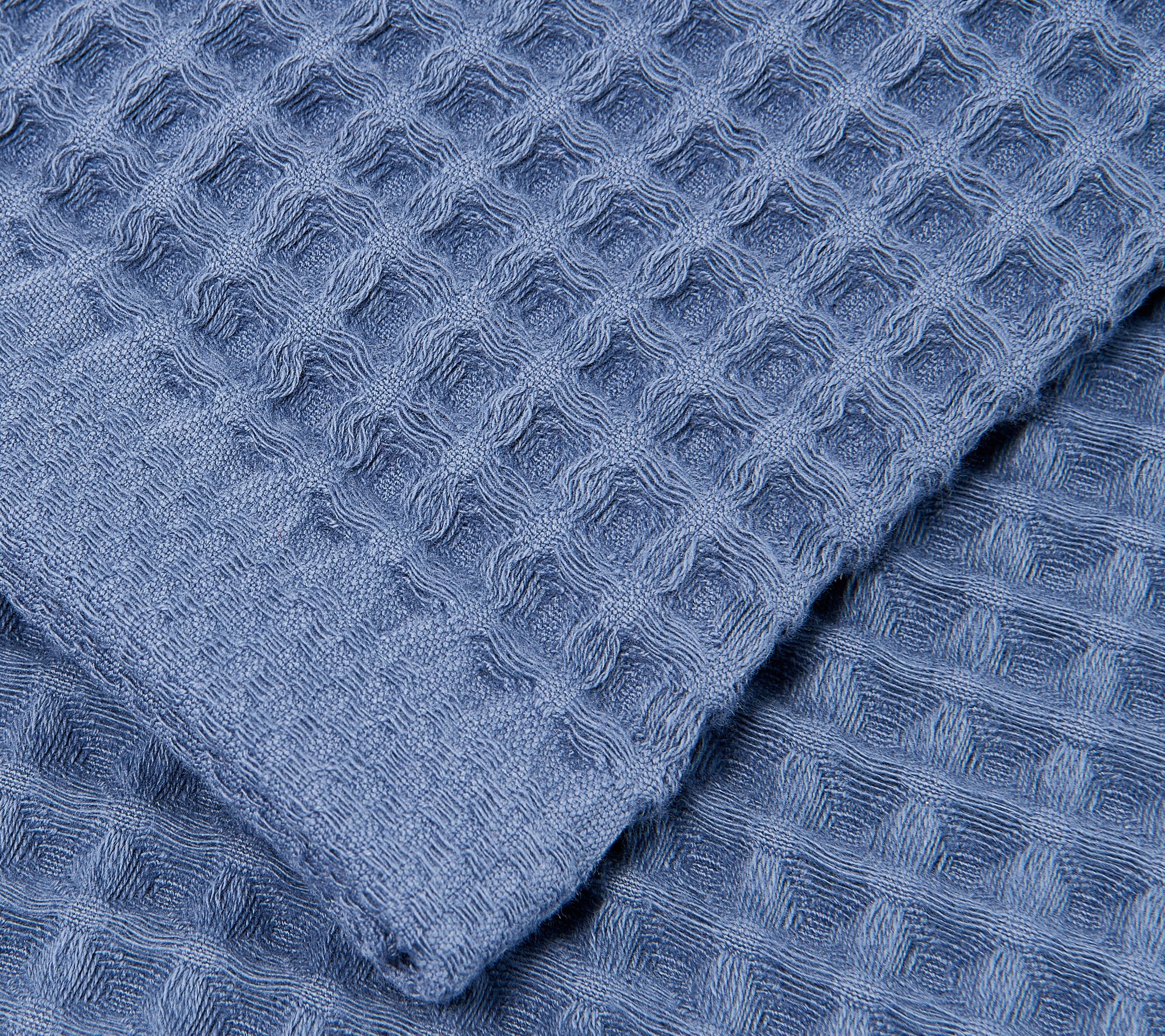  Waffle-Weave Sport Dogs Kitchen Towels in Blue : Home