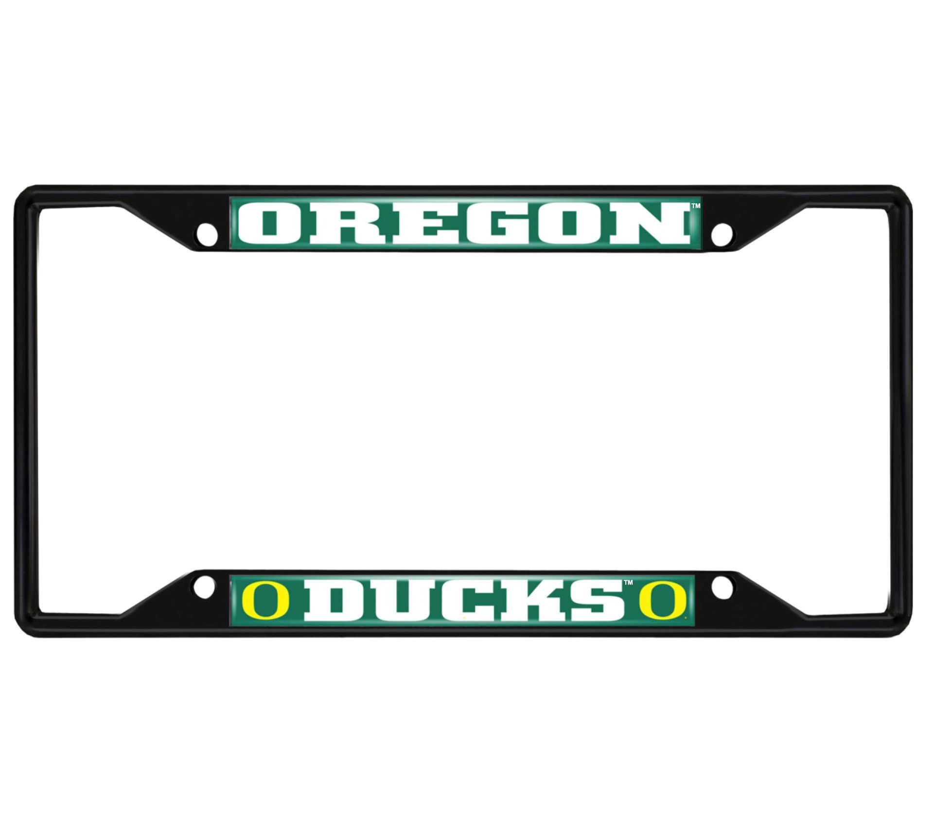 FANMATS NCAA Black License Plate Frame
