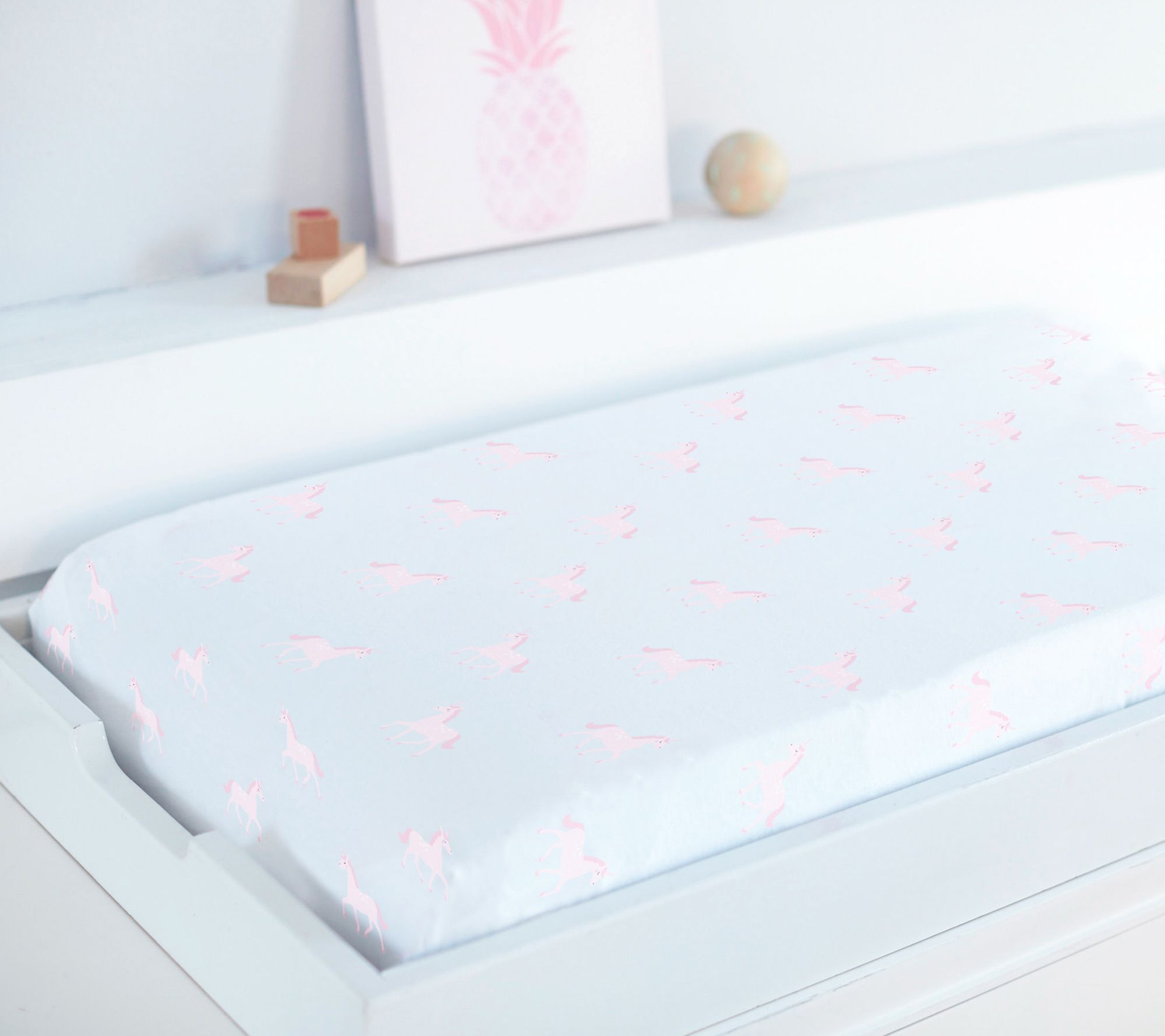 Hello Spud Unicorn Changing Pad Cover