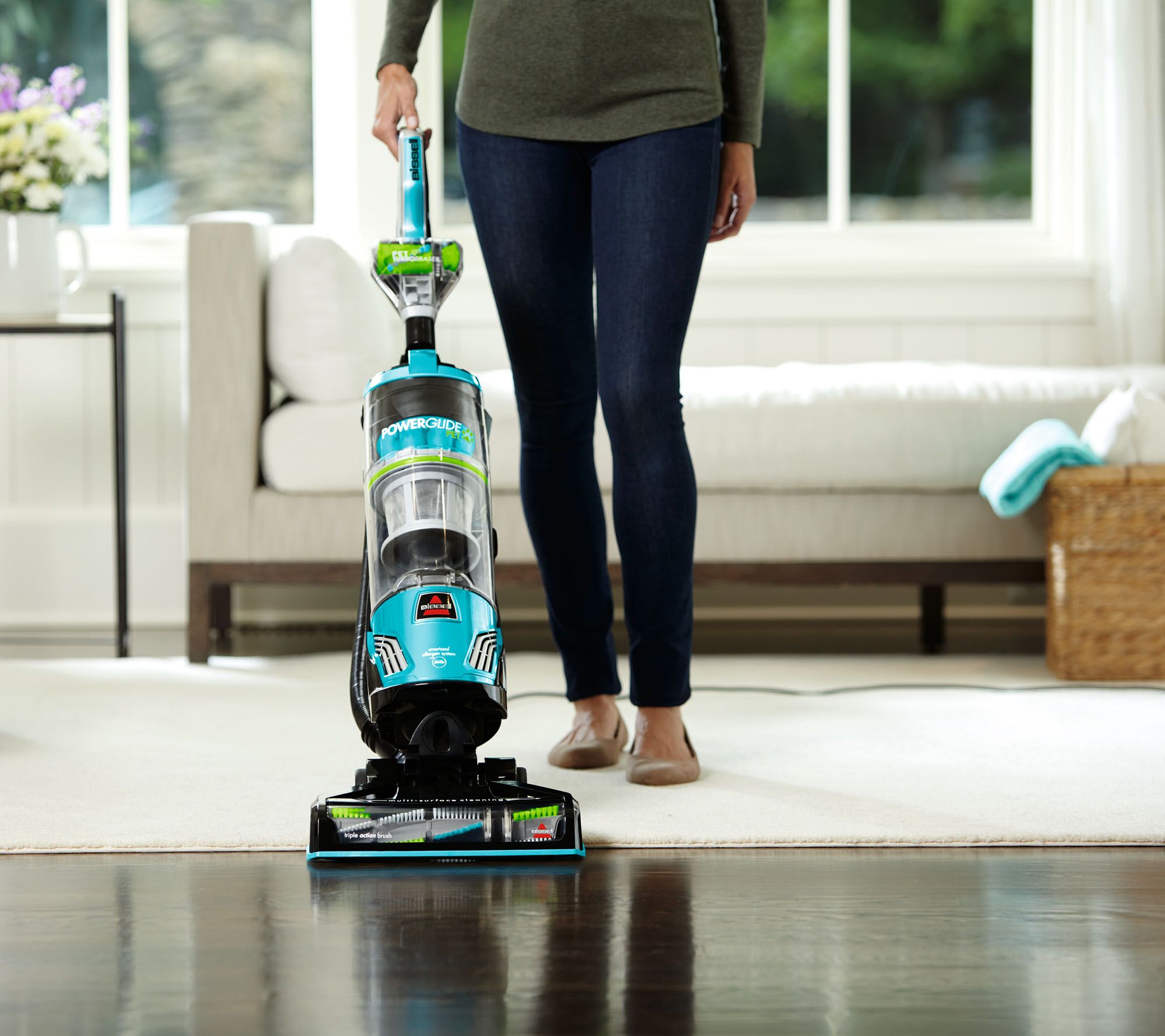 Bissell PowerGlide Pet Bagless Upright Vacuum - QVC.com