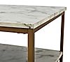 Teamson Home Marmo Coffee Table - Faux Marble/rass, 4 of 6