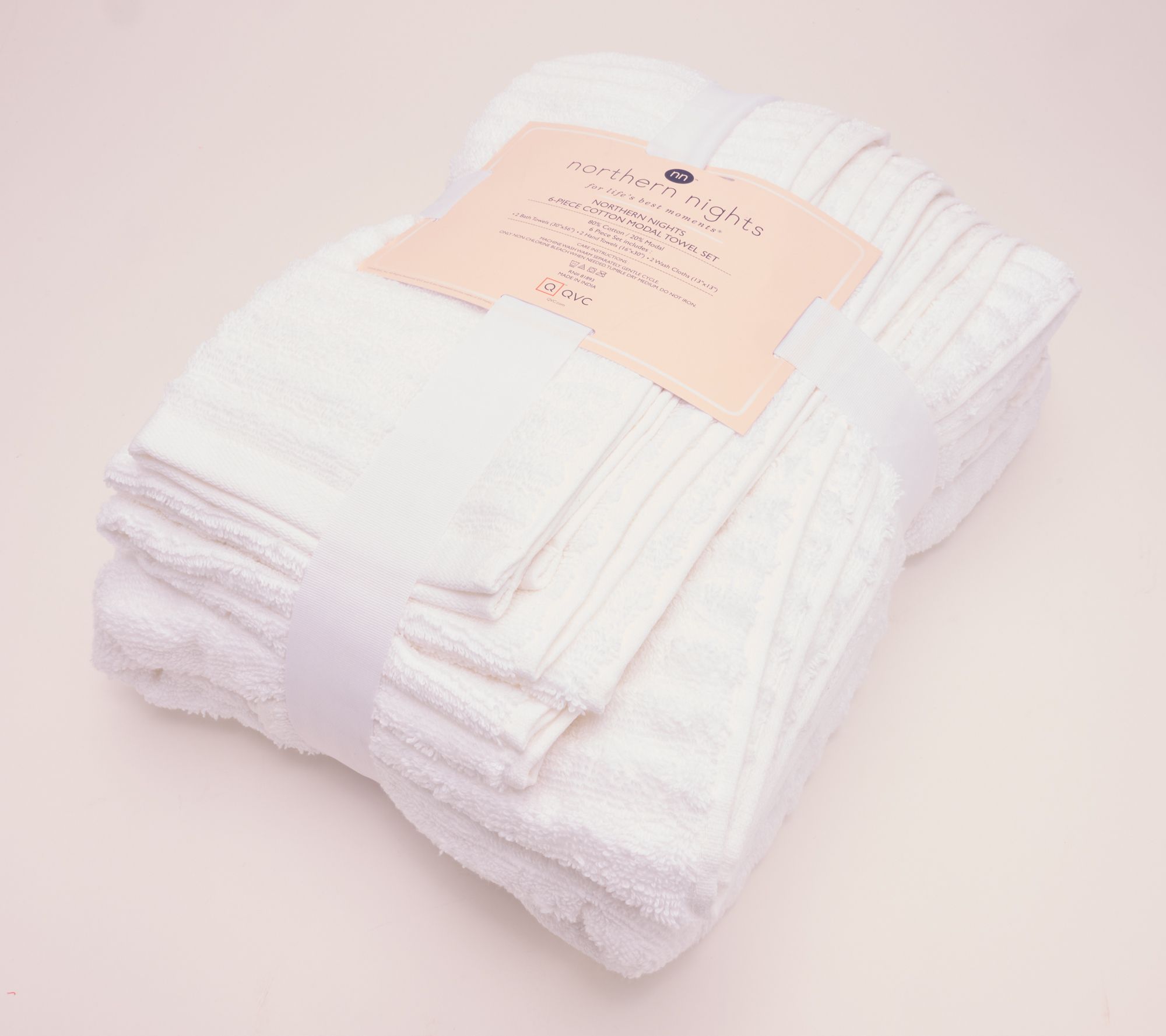 Superior 6-Piece Athens Cotton Towel Set, 6 PC Set
