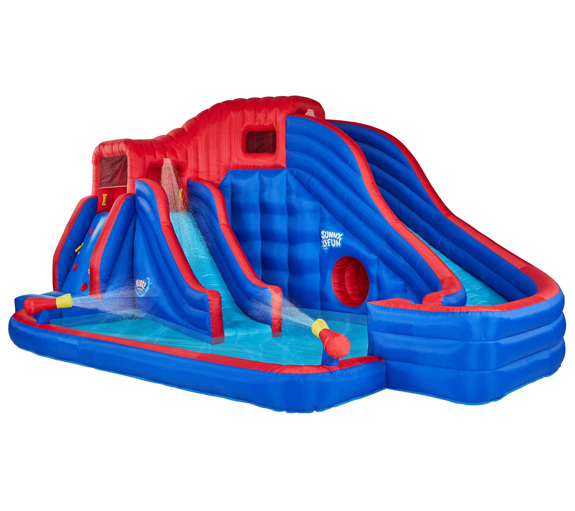 Sunny & Fun Deluxe Adventure Inflatable Water Slide Park