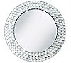 Mirror Charger Plate with Beads
