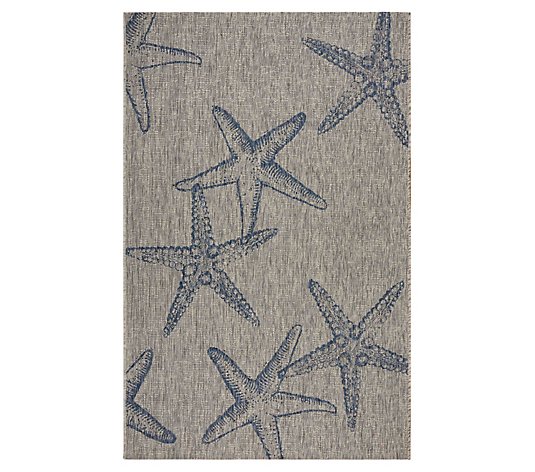 Ox Bay Starfish Constellation I/O Captiva Rug 7'9" x 9'5"