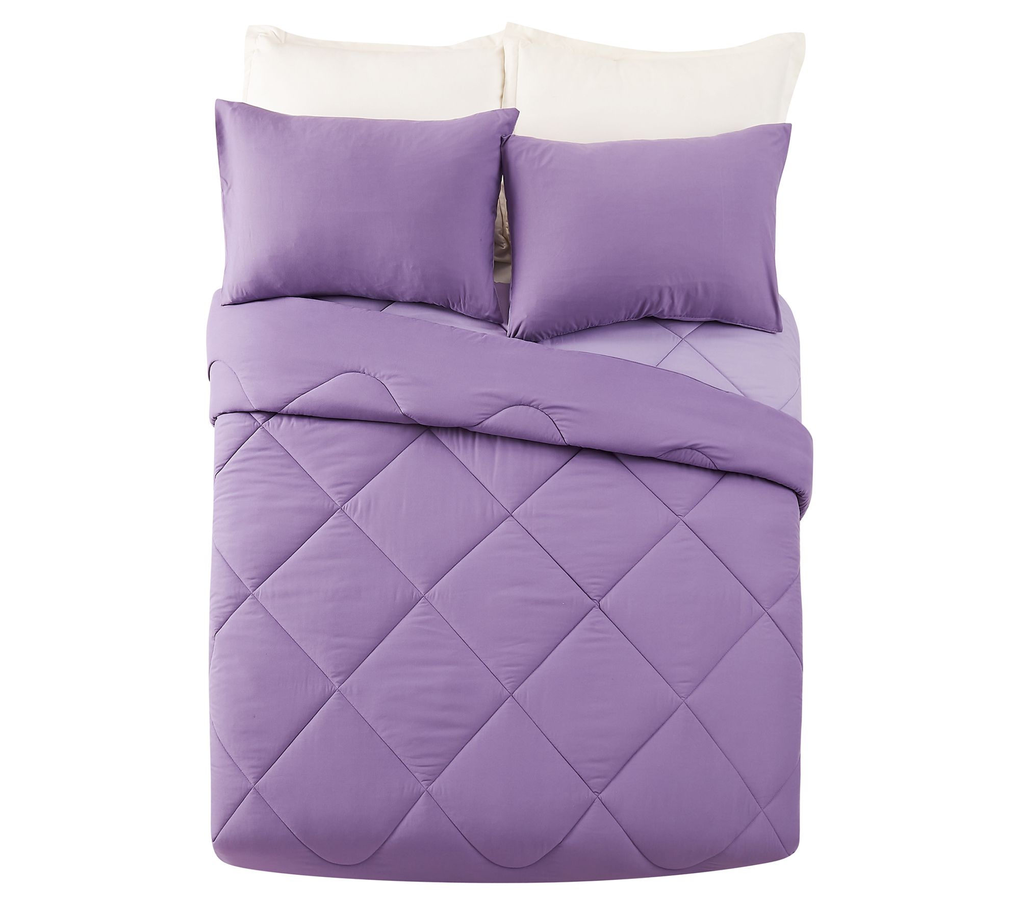 Iris Purple Twin/Twin XL Comforter Set 2PC