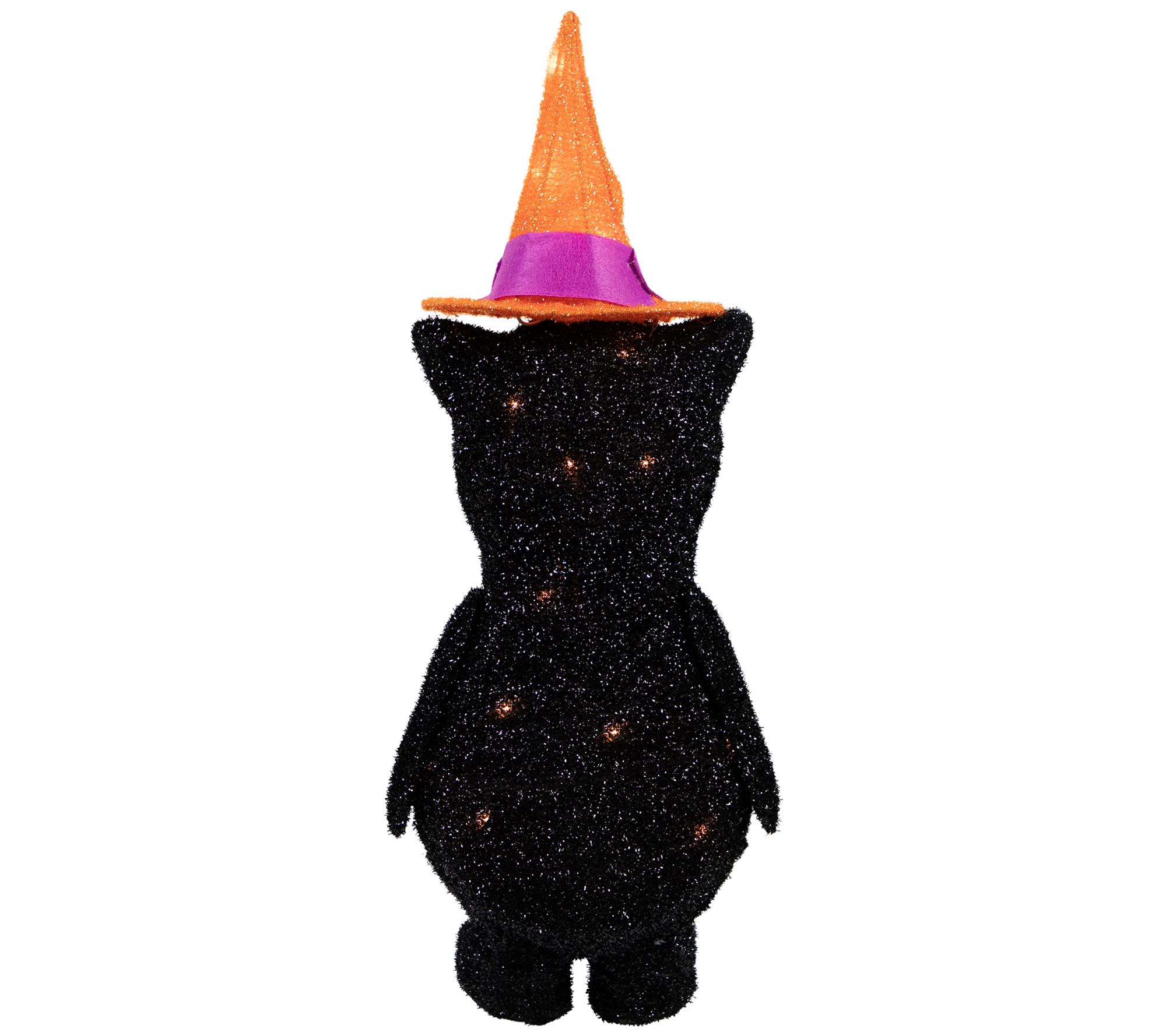 Northlight 24" Lit Black Cat Halloween Yard Dec oration