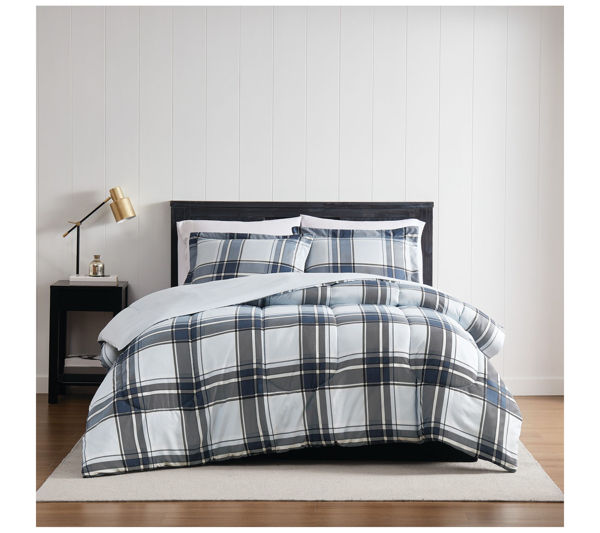 London Fog Nottingham Plaid Full/Queen 3-Piece omforter Set