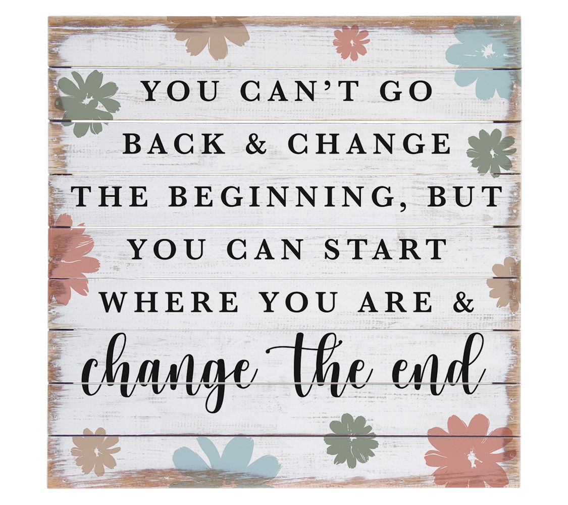 Sincere Surroundings 14" Change The End FloralPerfect Pallet