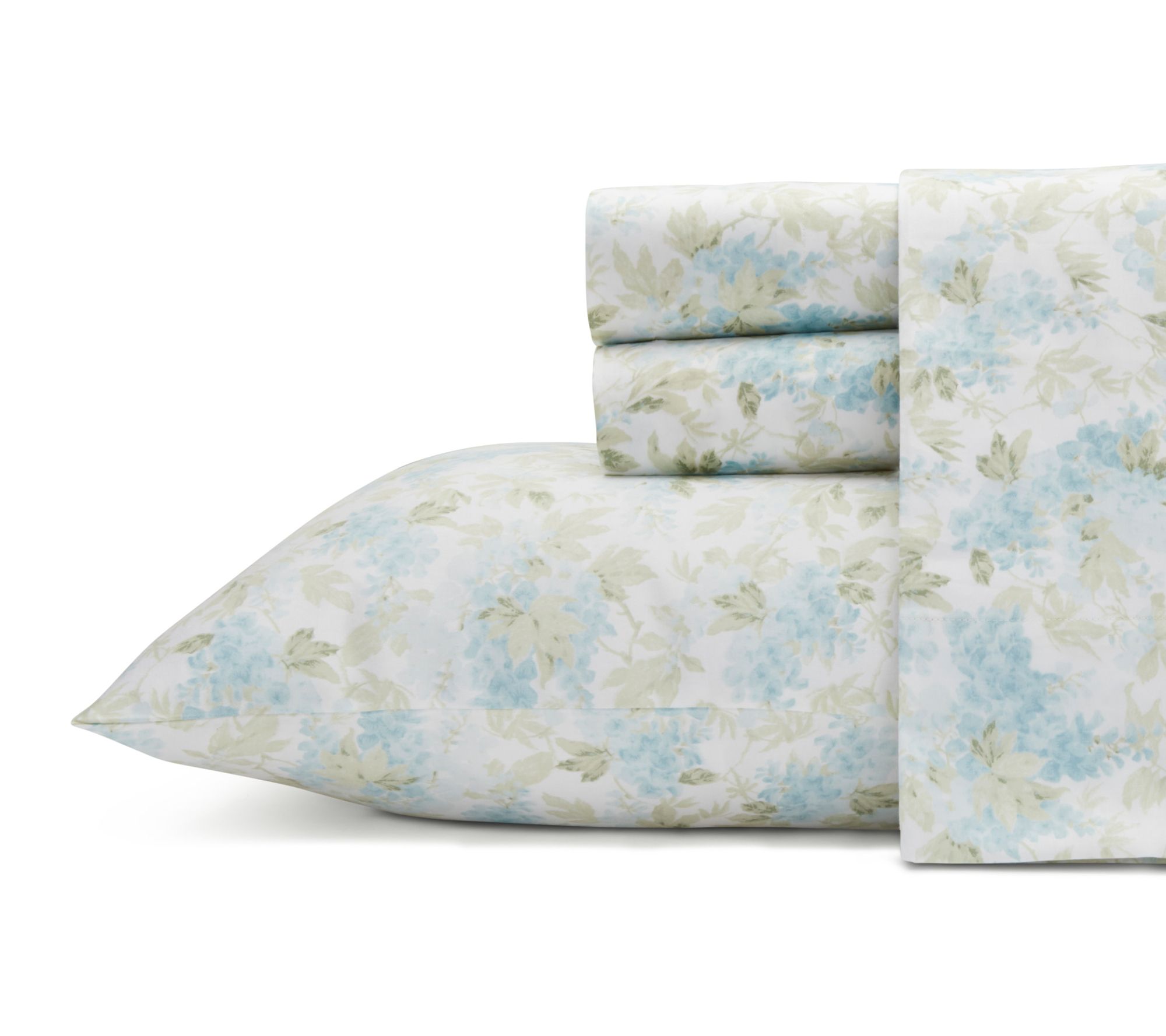 Laura Ashley Re na Cotton 4-Pie ce Sheet Set - Queen