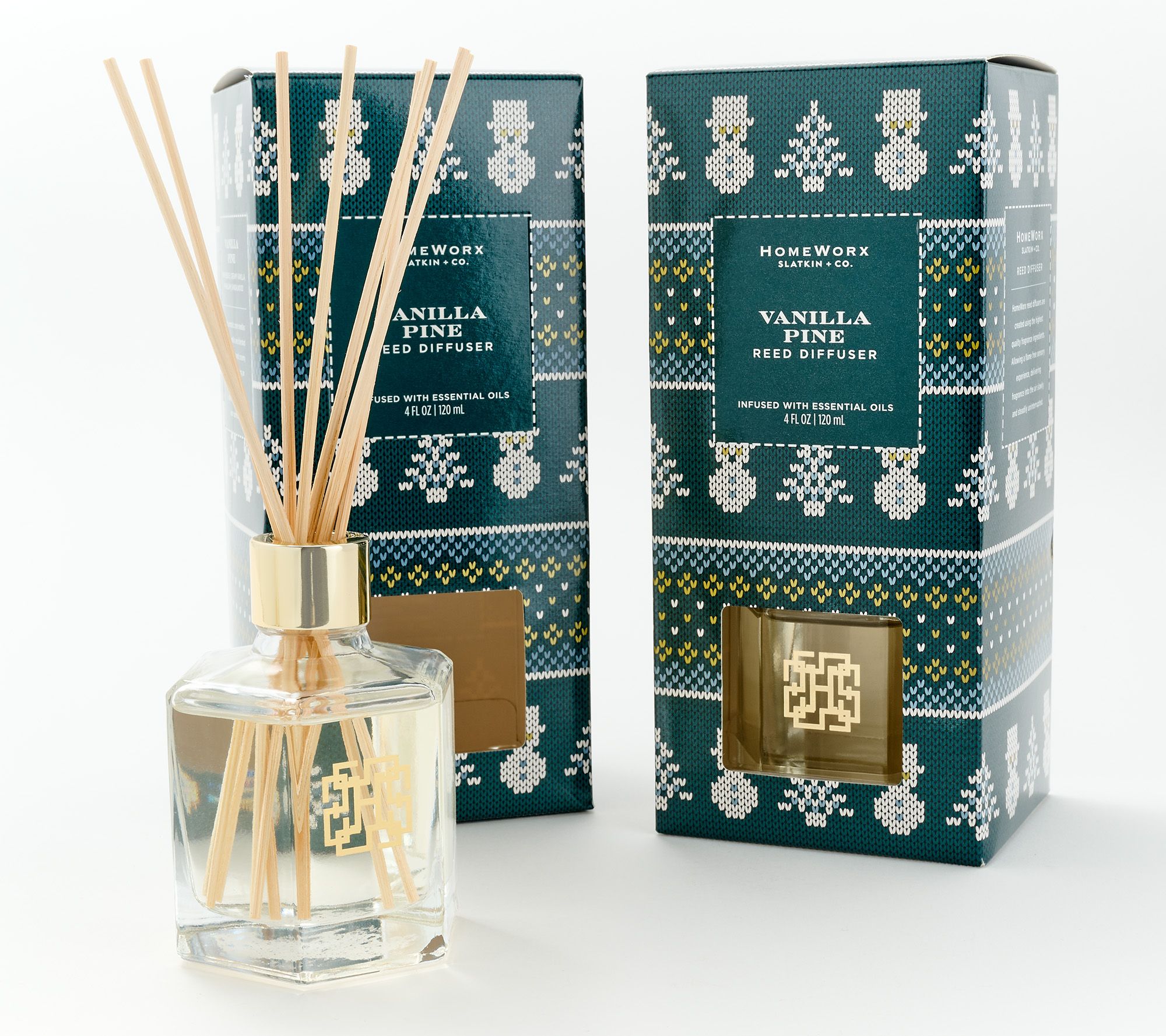 "As Is" HomeWorx by Slatkin + Co. S/2 Apres All Day Diffusers