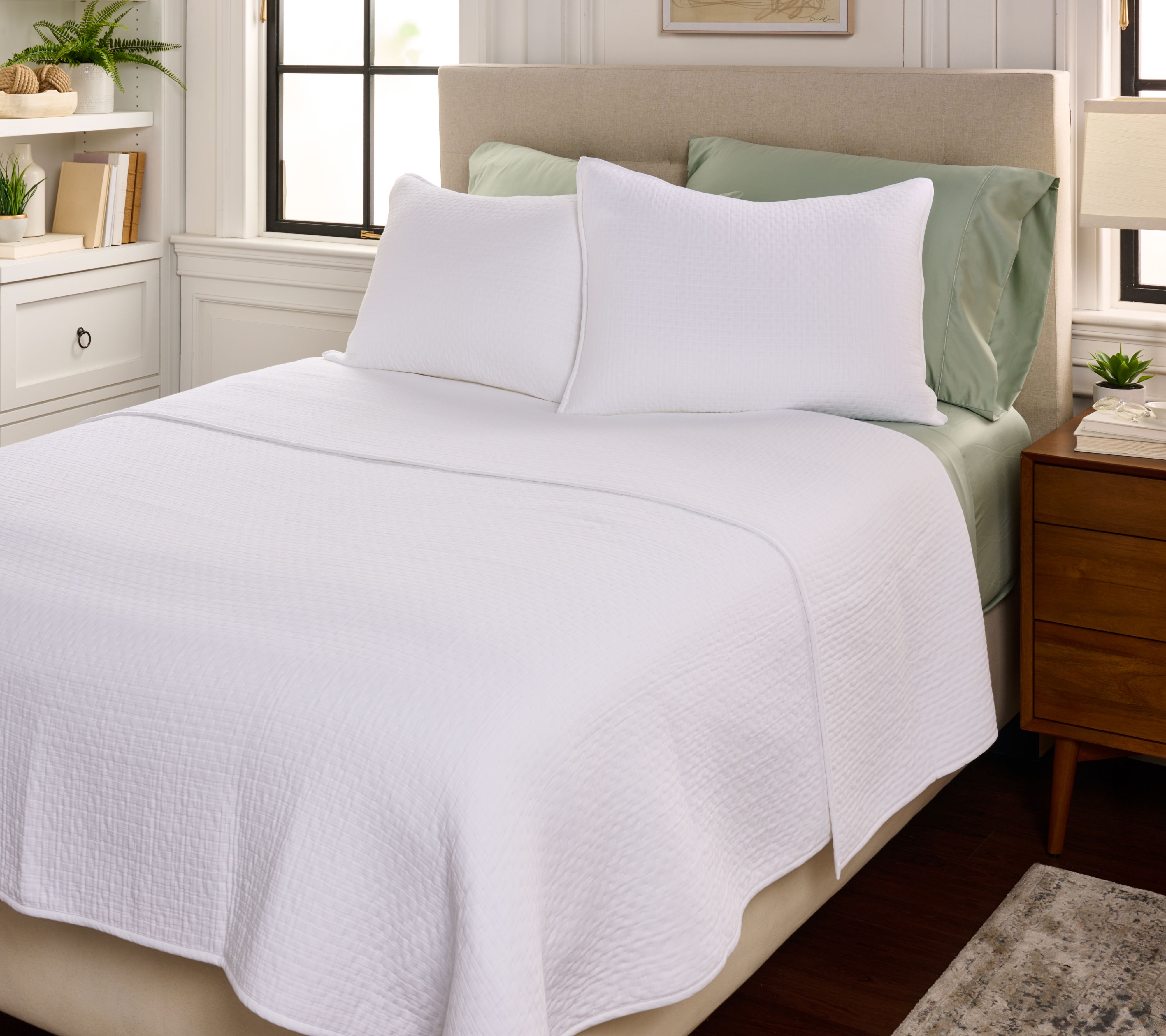 Northern Nights Triple Layer Cotton Blanket & Sham Set - Full
