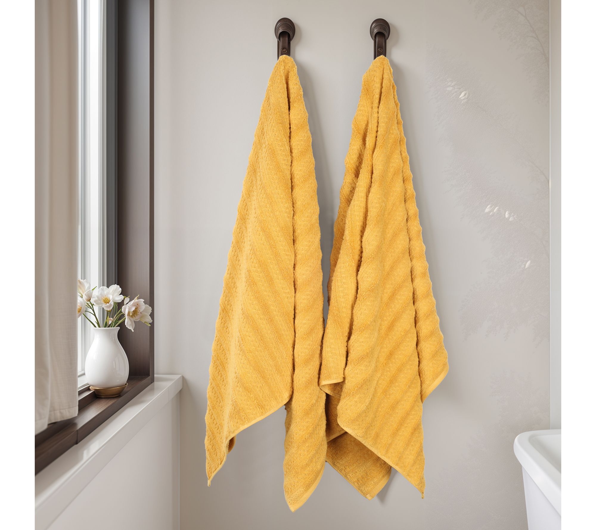 Superior 2 Piece Zuma Zero Twist Cotton Soft Bath Sheet Set