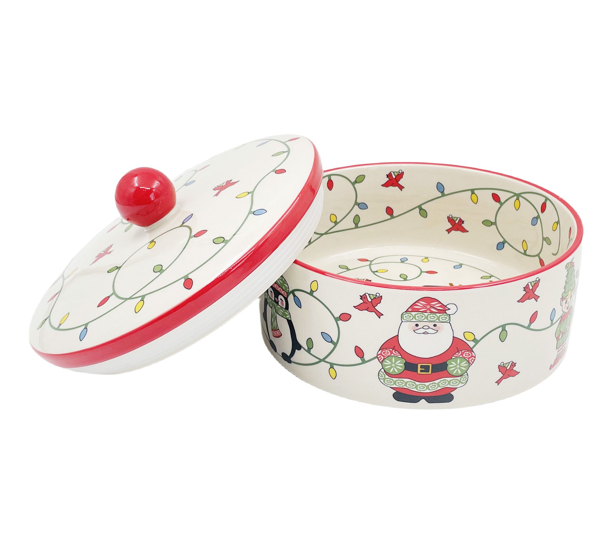  Temp-tations Seasonal Ceramic Canister with Silicone Seal