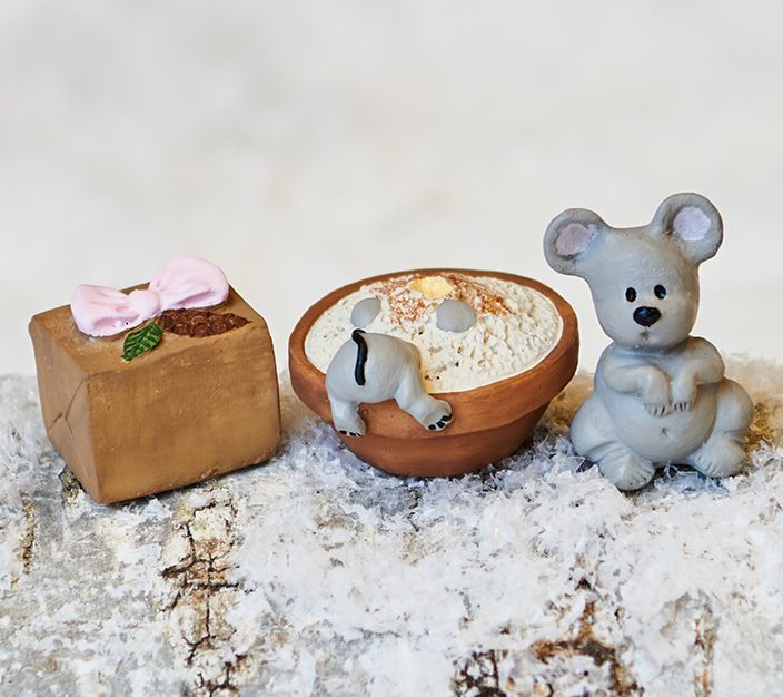 Klarborg Baby Mice Mussi & Little Nus Figurine