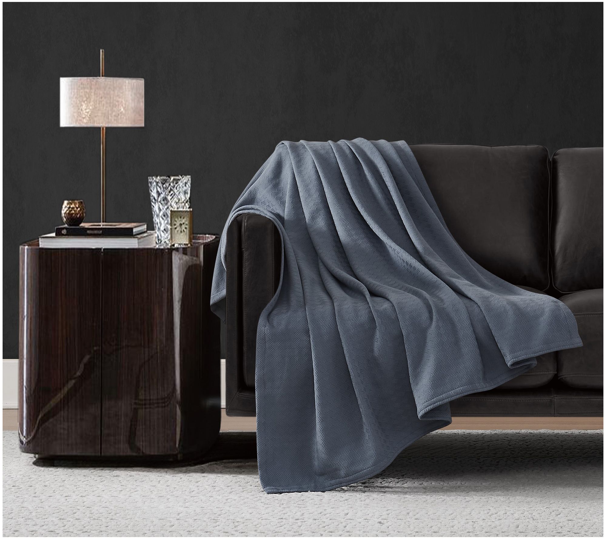 Vince Camuto Classic Cotton 50x60 Throw