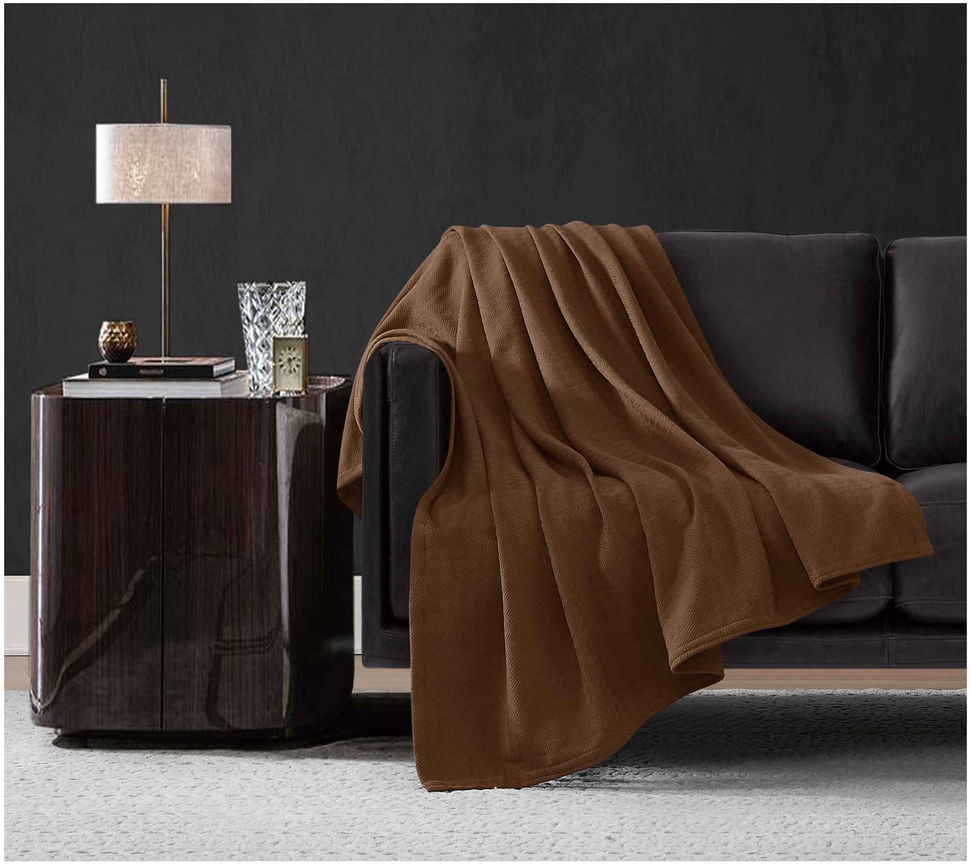 Vince Camuto Classic Cotton 50x60 Throw