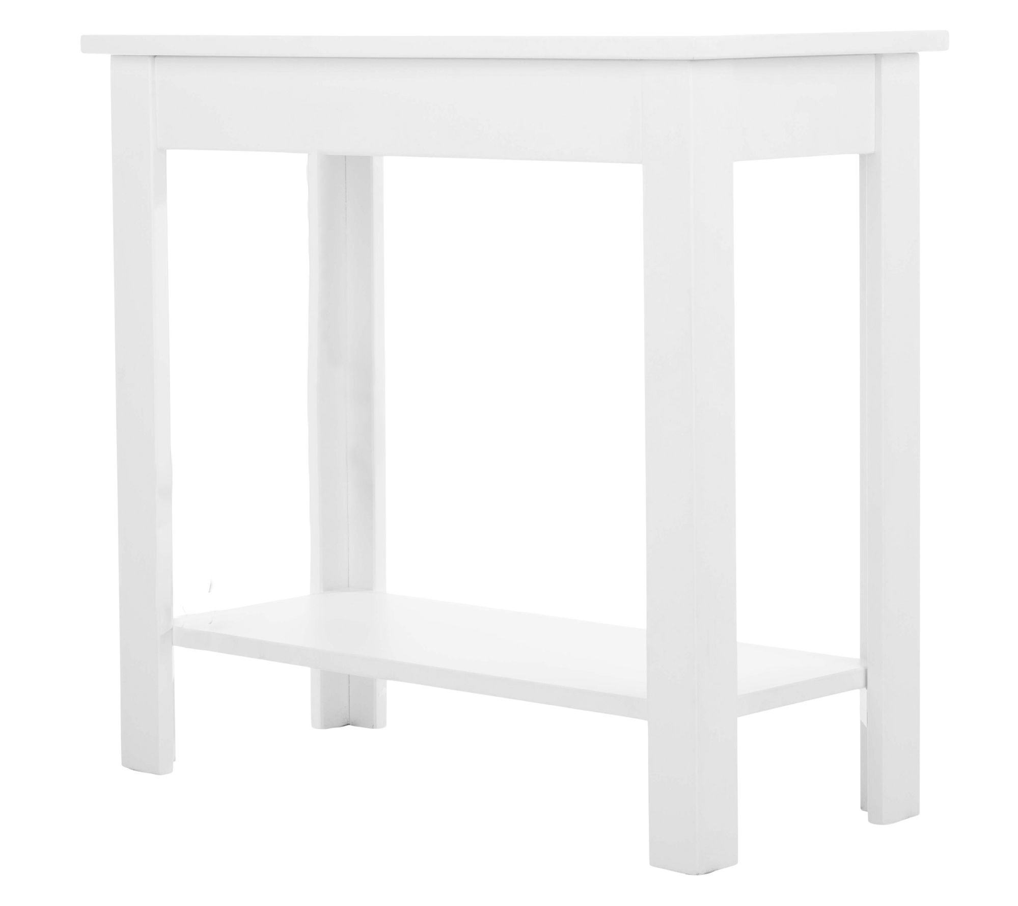 Lavish Home Narrow Side Table Charging Station&