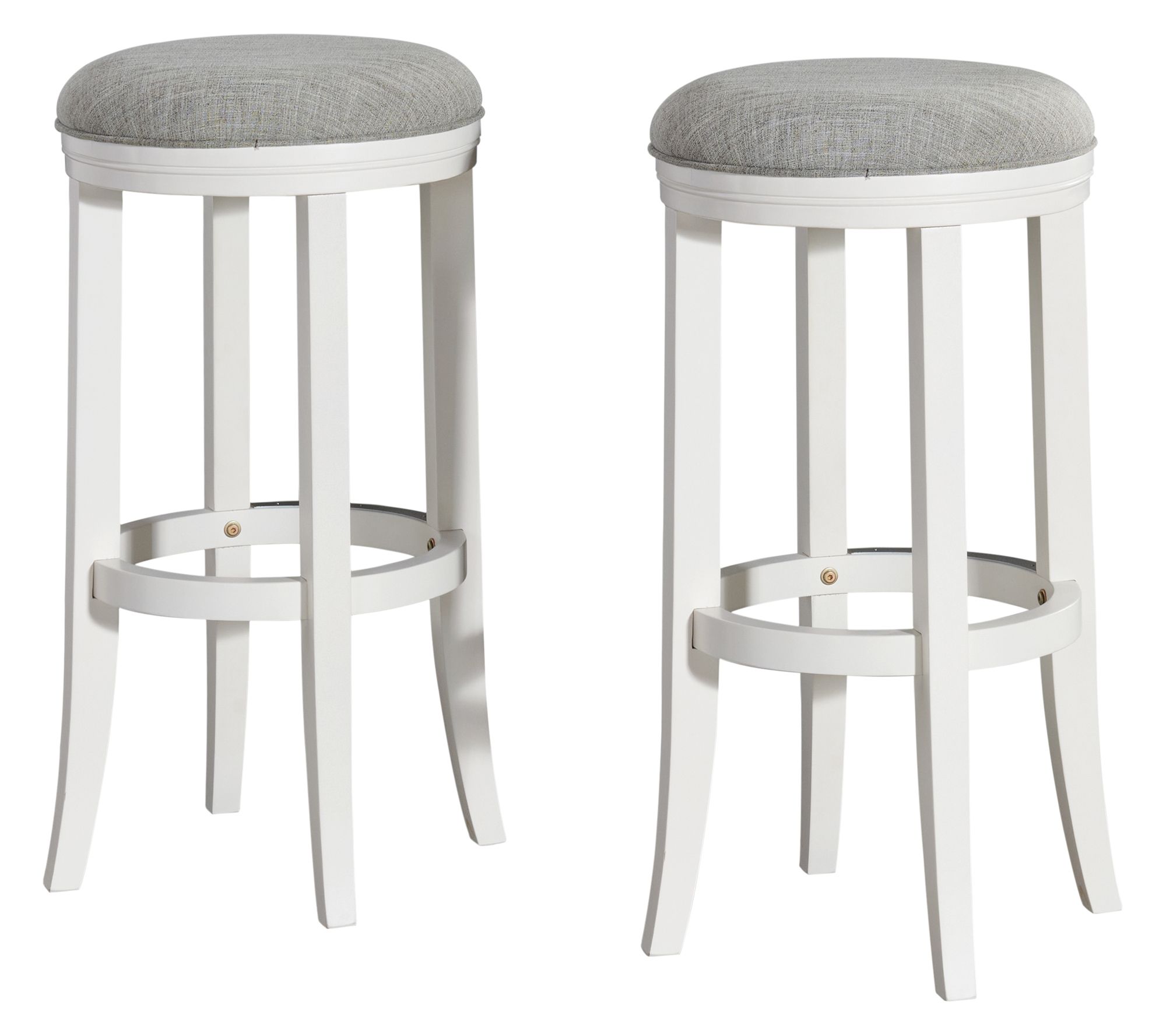 Alaterre Furniture Natick Set of 2 Bar Height Stools