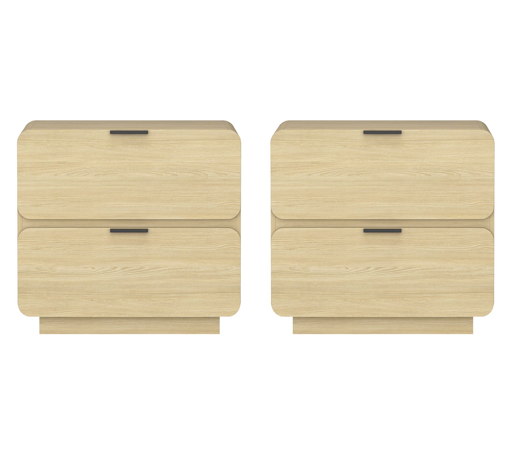 Manhattan Comfort Chrystie 26" Nightstand Set of 2