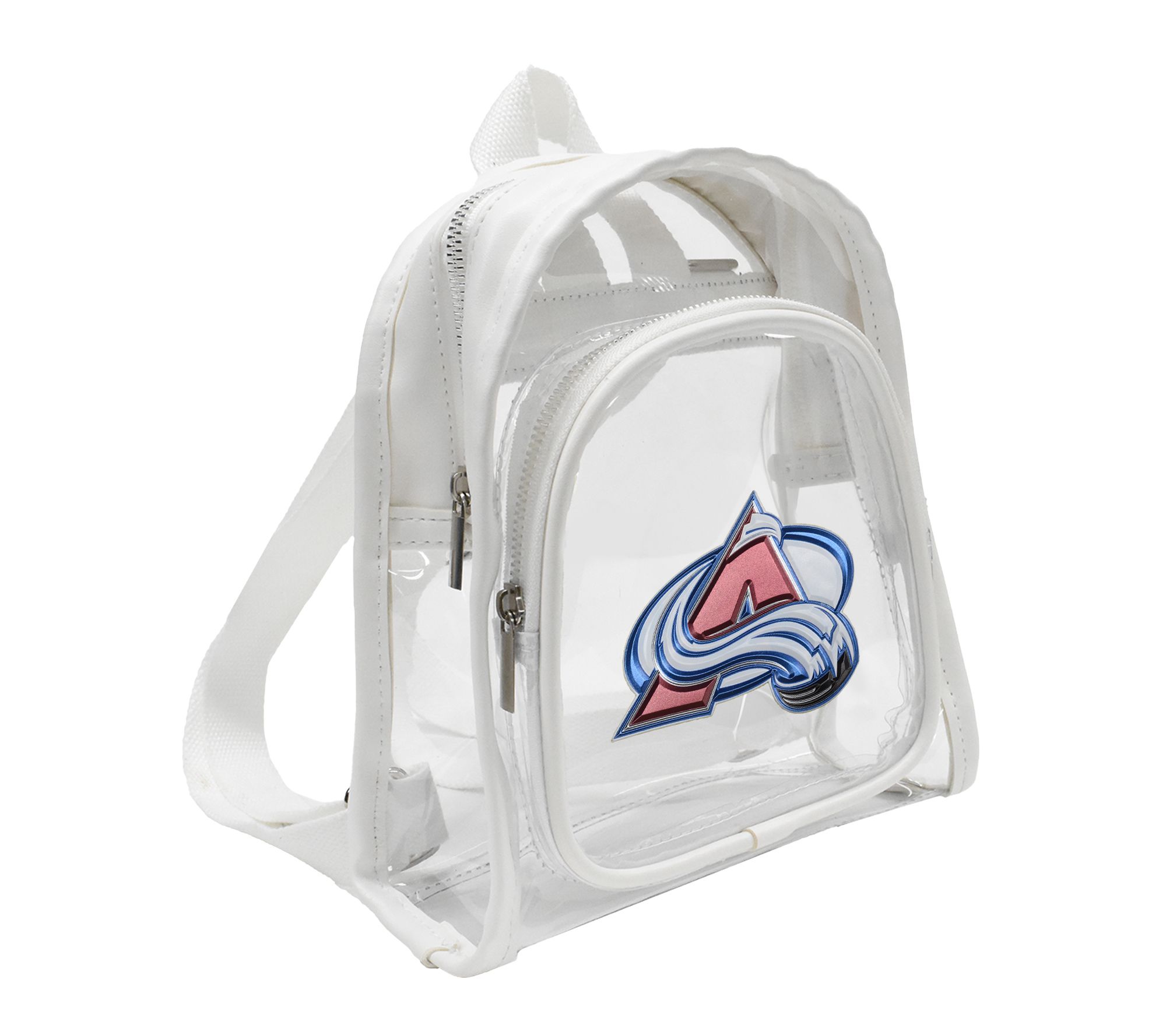  Littlearth NHL 3D Logo Clear Mini Backpack